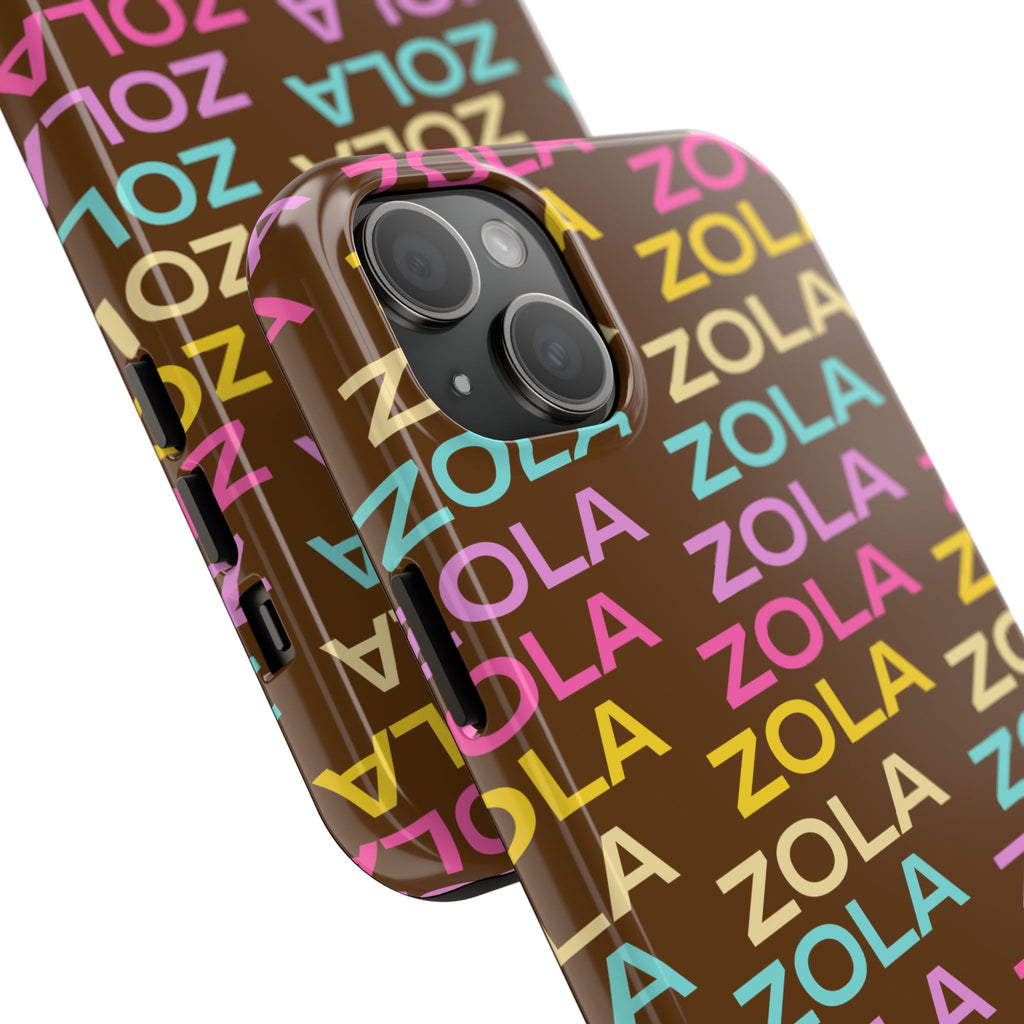 Zola Tough Phone Case (For iPhone, Galaxy & More) - Brown