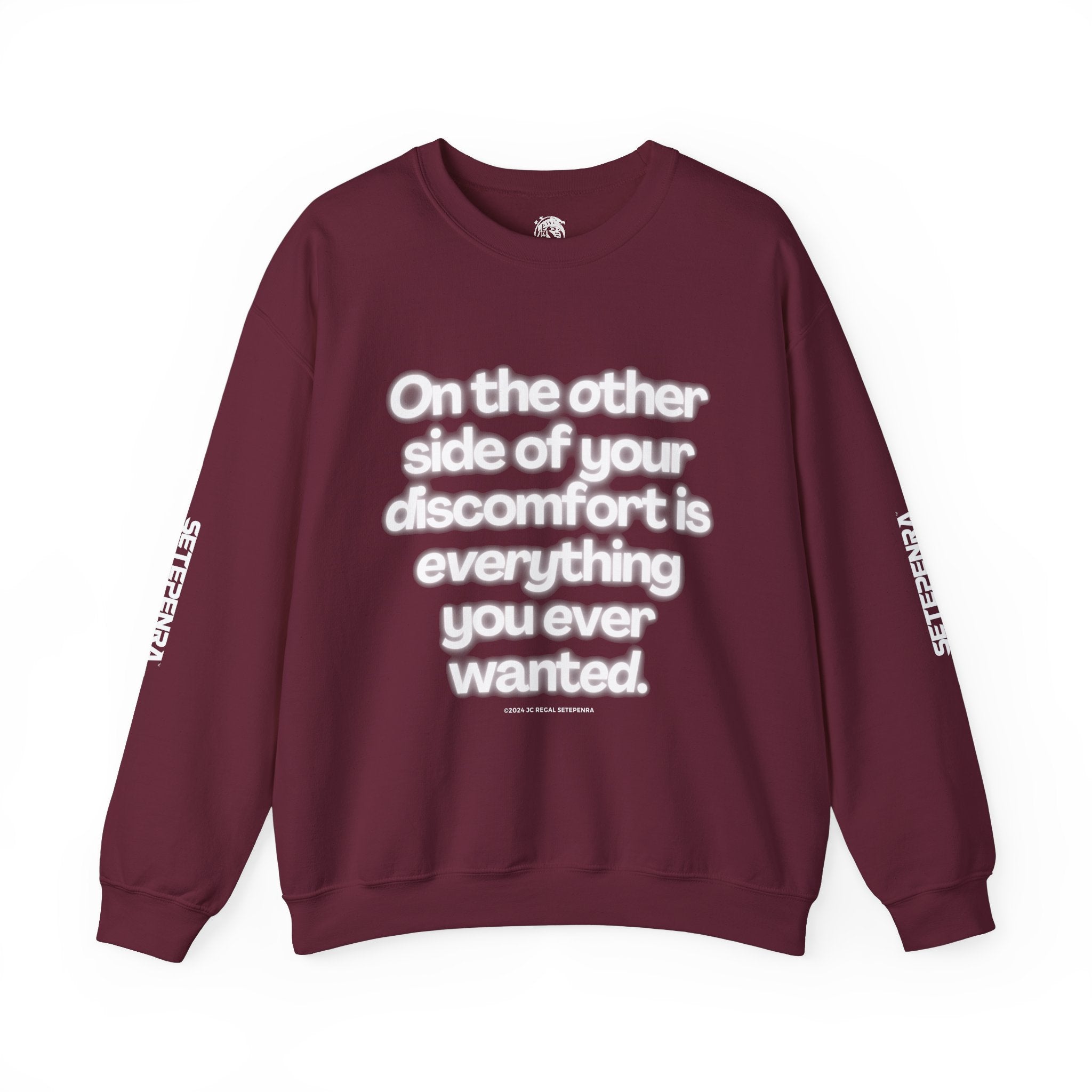 On The Other Side Unisex Heavy Blend™ Crewneck Sweatshirt SETEPENRA Sweatshirt.