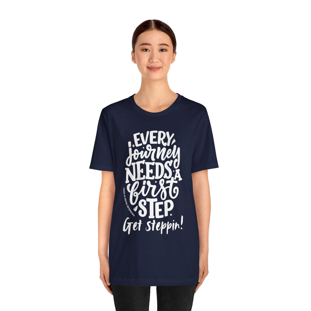 Get Steppin! Jersey Short Sleeve Tee