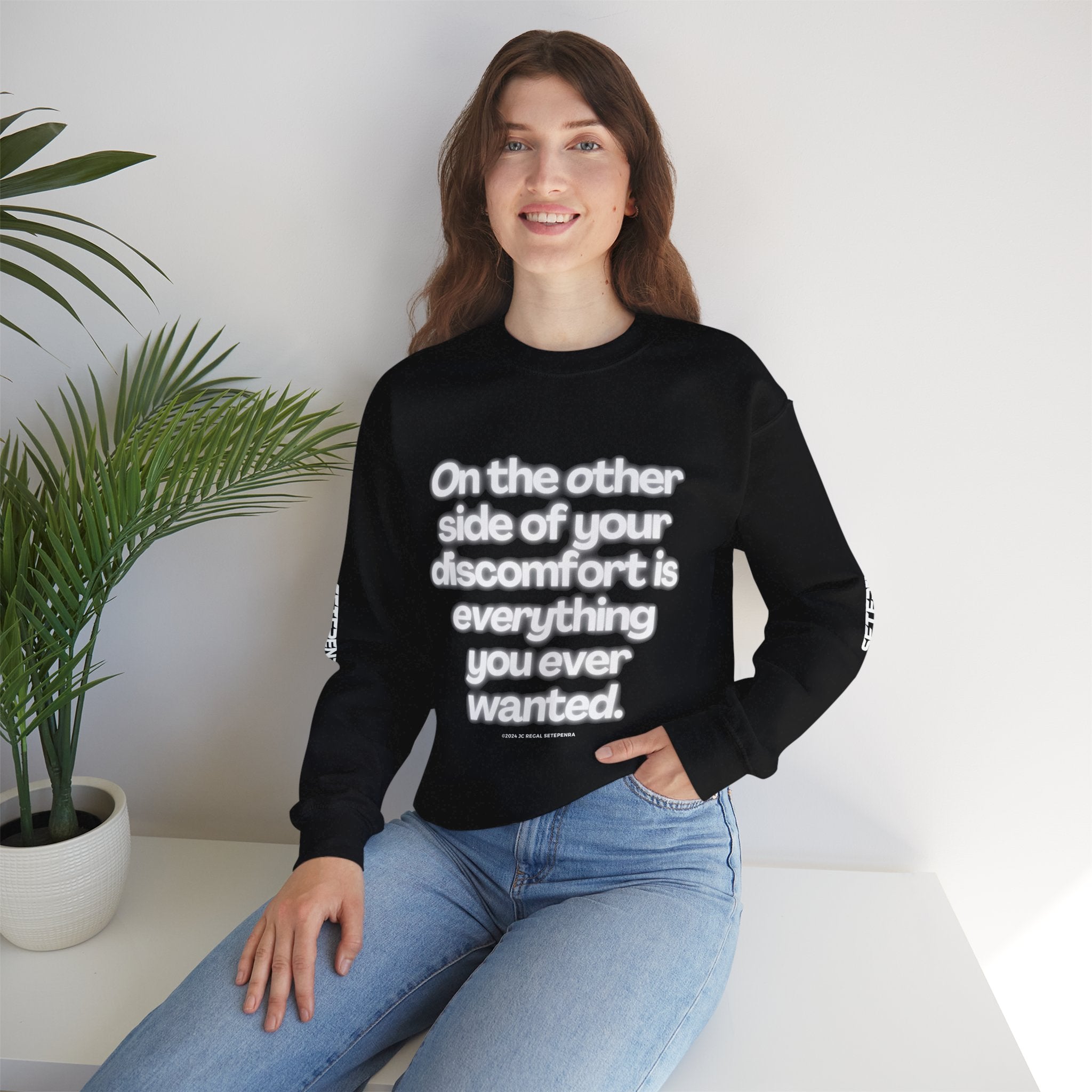 On The Other Side Unisex Heavy Blend™ Crewneck Sweatshirt