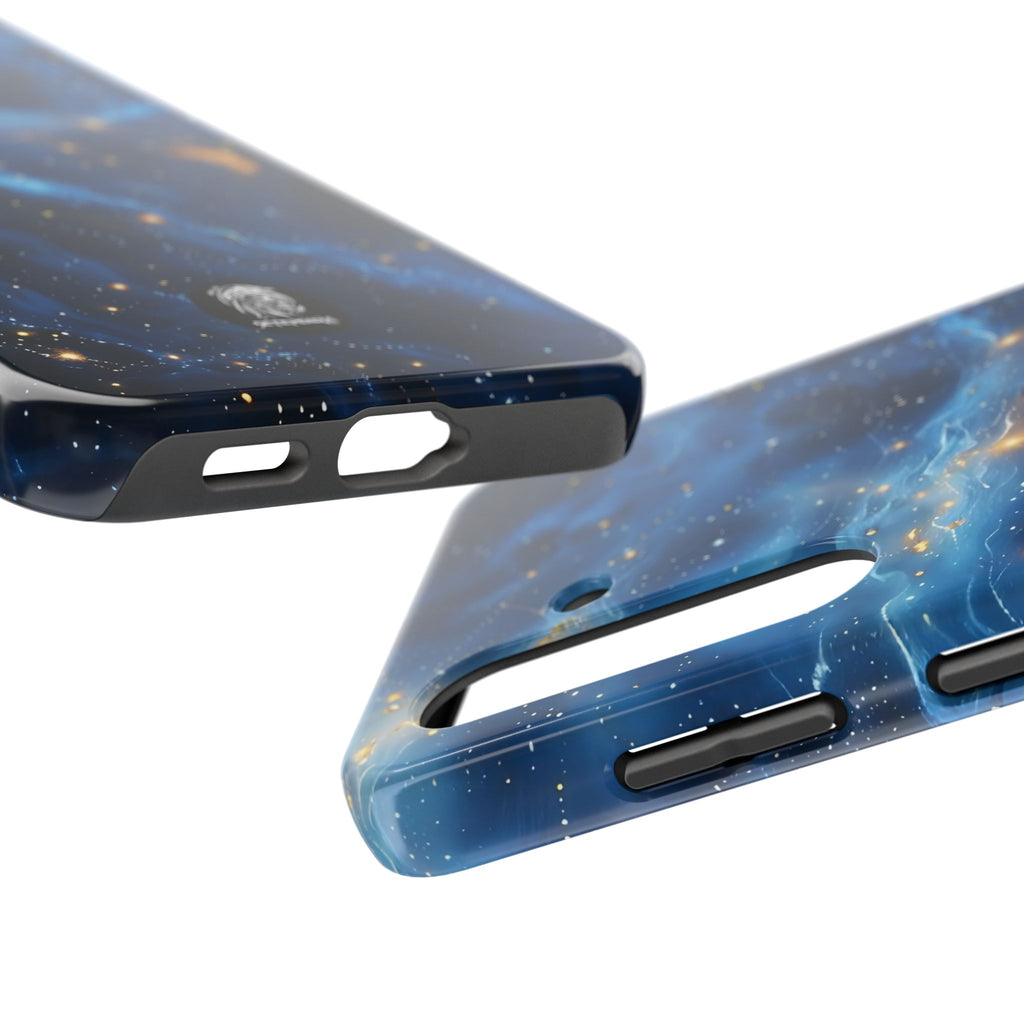 Blue Cosmos Tough Phone Case (For iPhone, Galaxy & More)