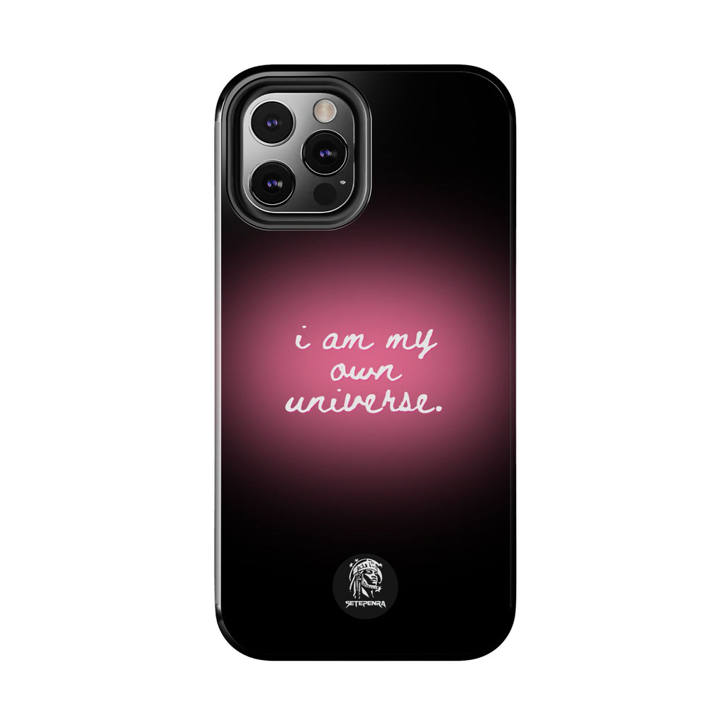 I Am My Own Universe Tough Phone Case (For iPhone, Galaxy & More) - Black