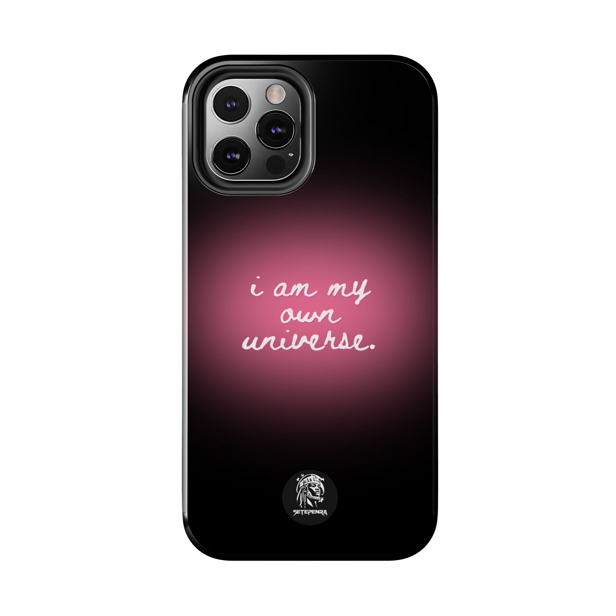I Am My Own Universe Tough Phone Case (For iPhone, Galaxy & More) - Black
