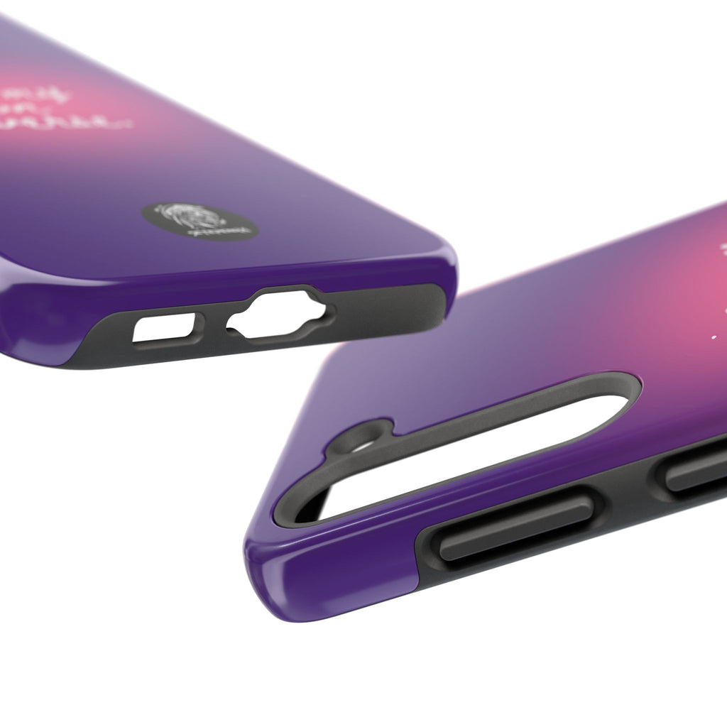 I Am My Own Universe Tough Phone Case (For iPhone, Galaxy & More) - Purple