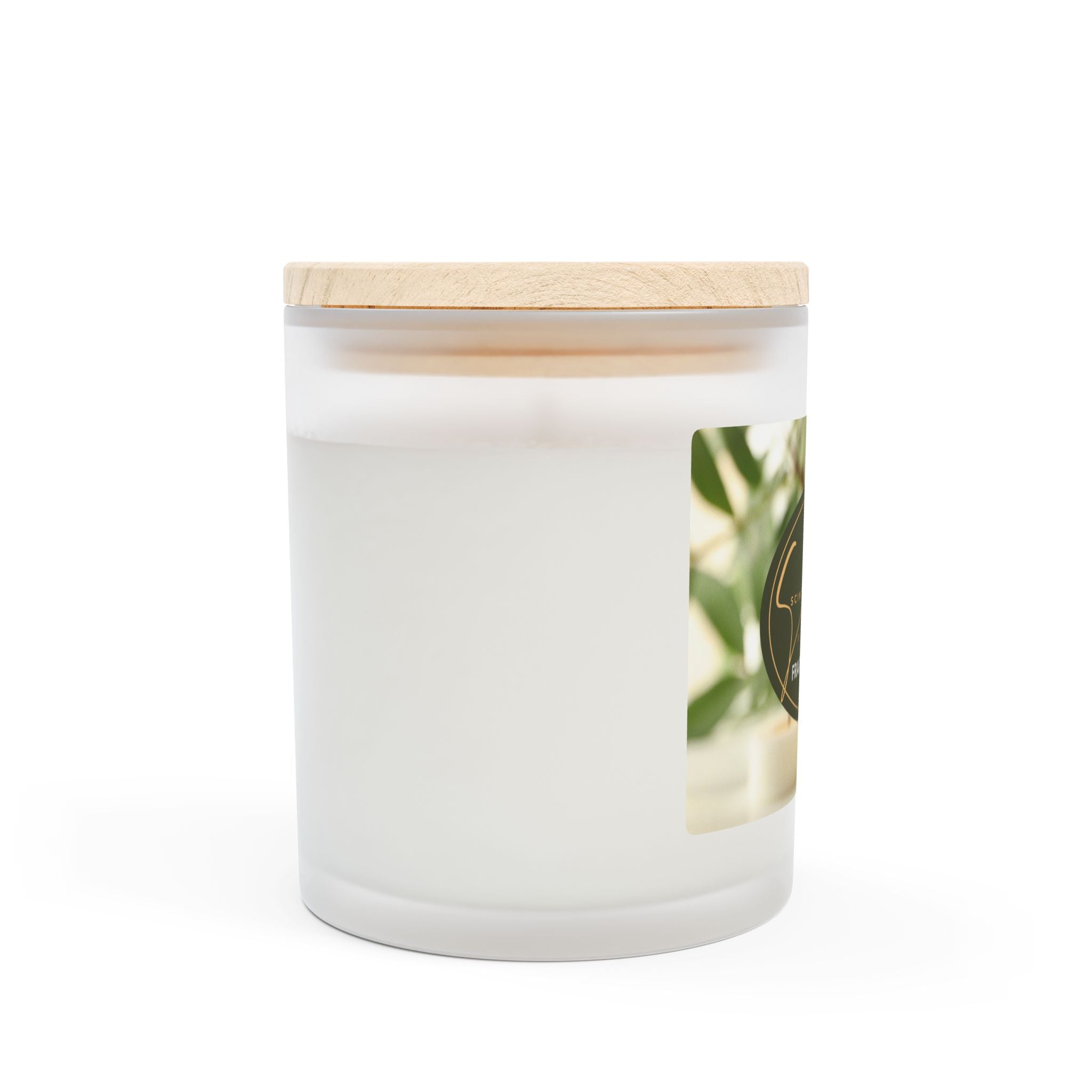 Scintillating Scents by SETEPENRA Frosted Glass Candle, 11oz