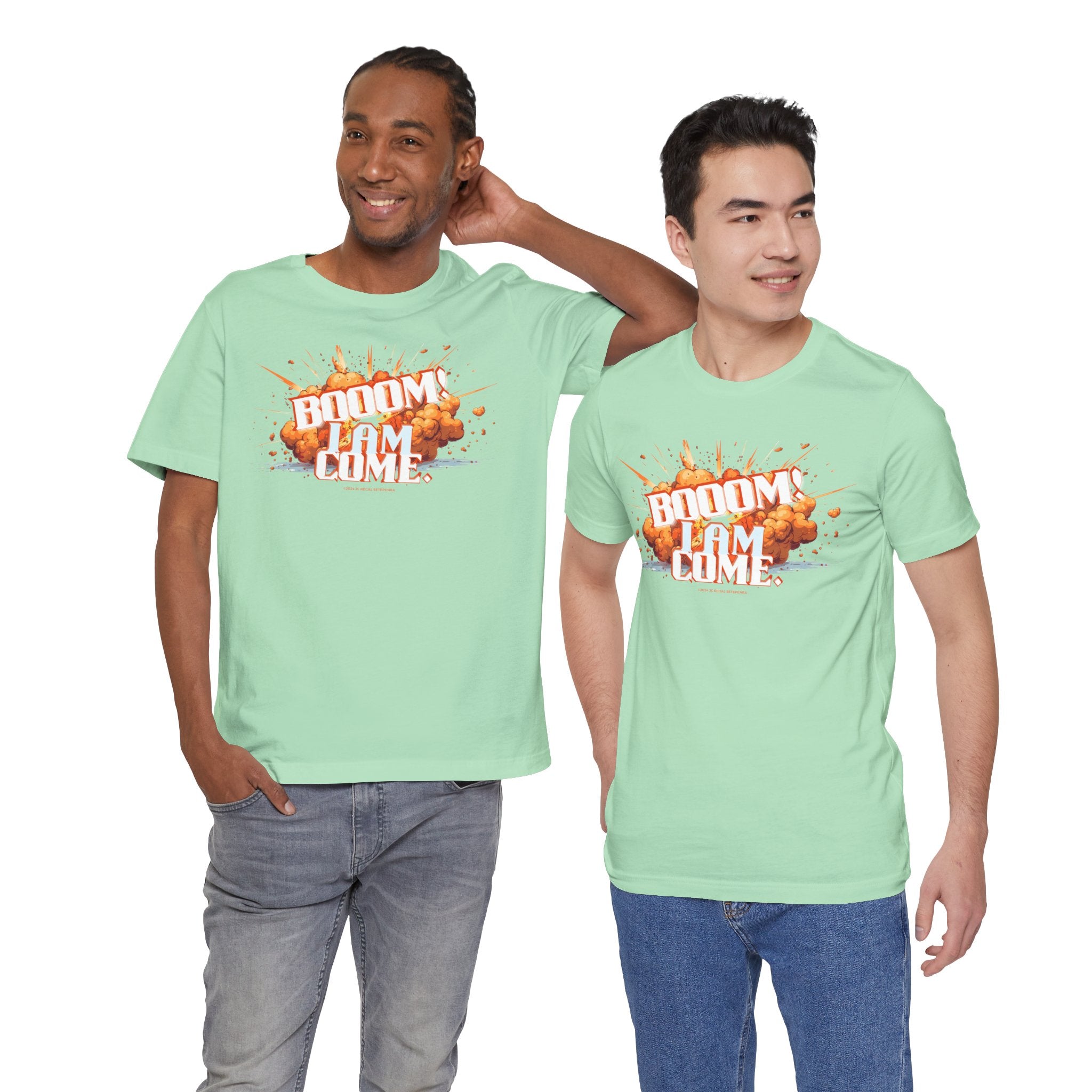 BOOOM! I AM COME Unisex Jersey Short Sleeve Tee