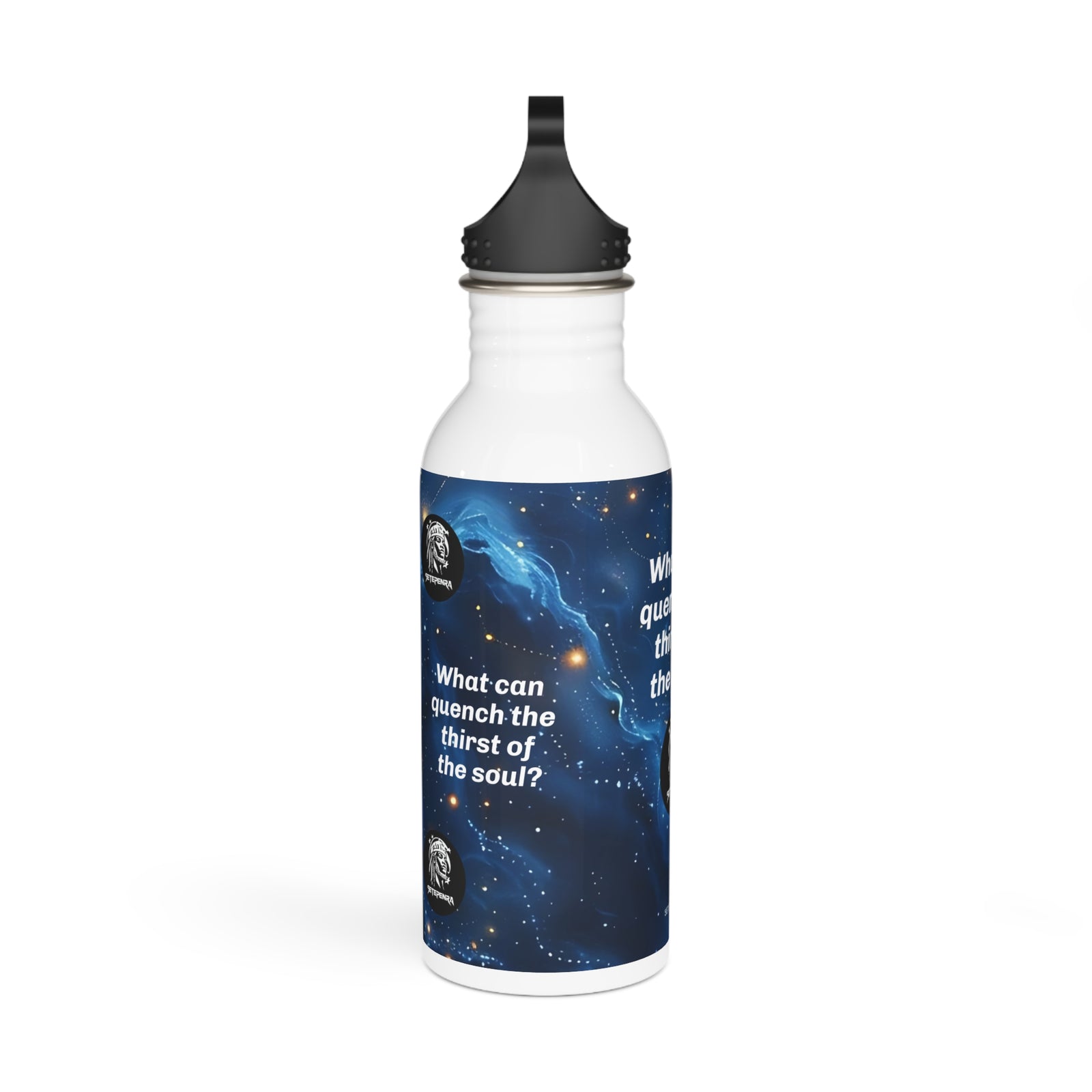 SETEPENRA Thirst Of The Soul Stainless Steel Water Bottle (Blue Cosmic) SETEPENRA Mug.