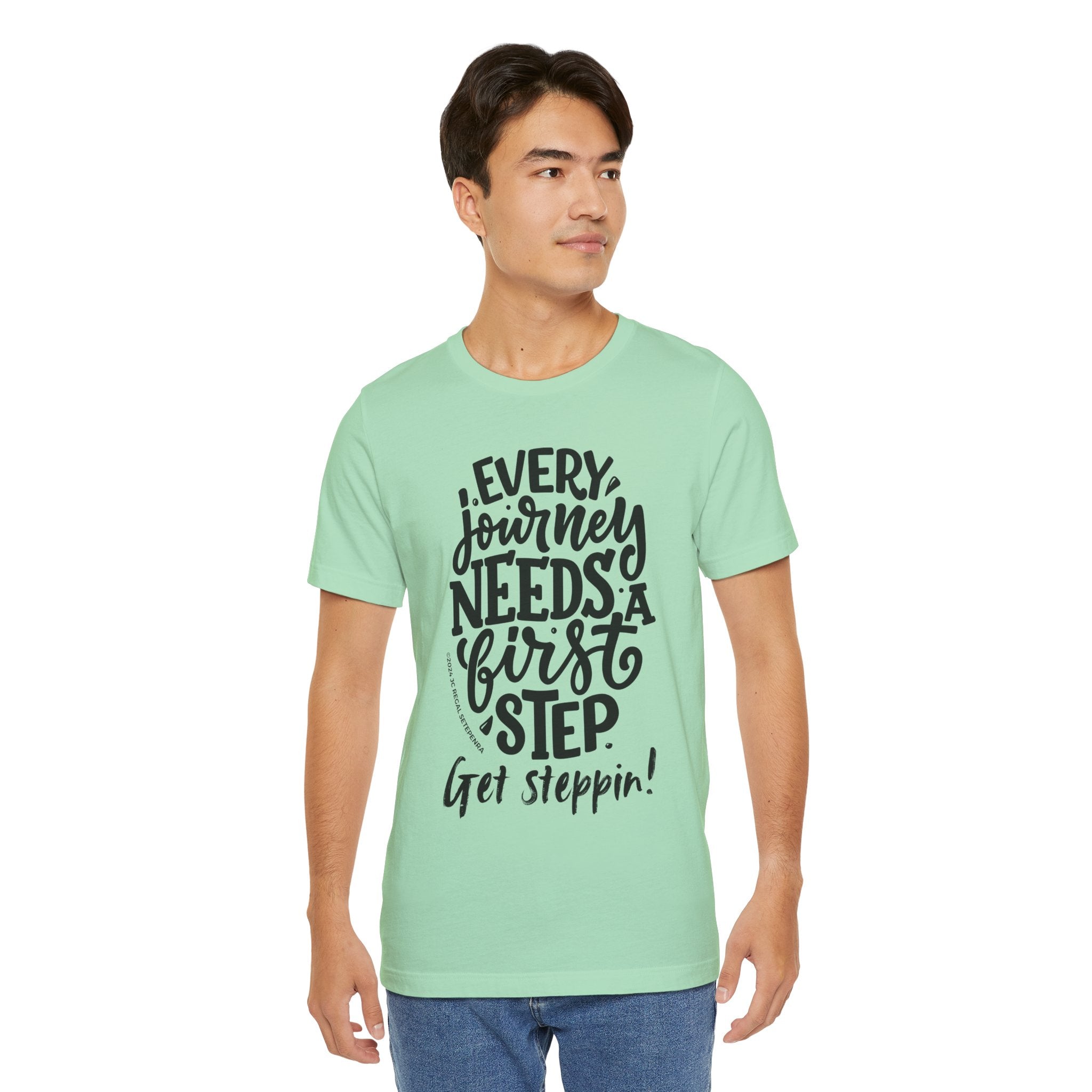 Get Steppin! Jersey Short Sleeve Tee