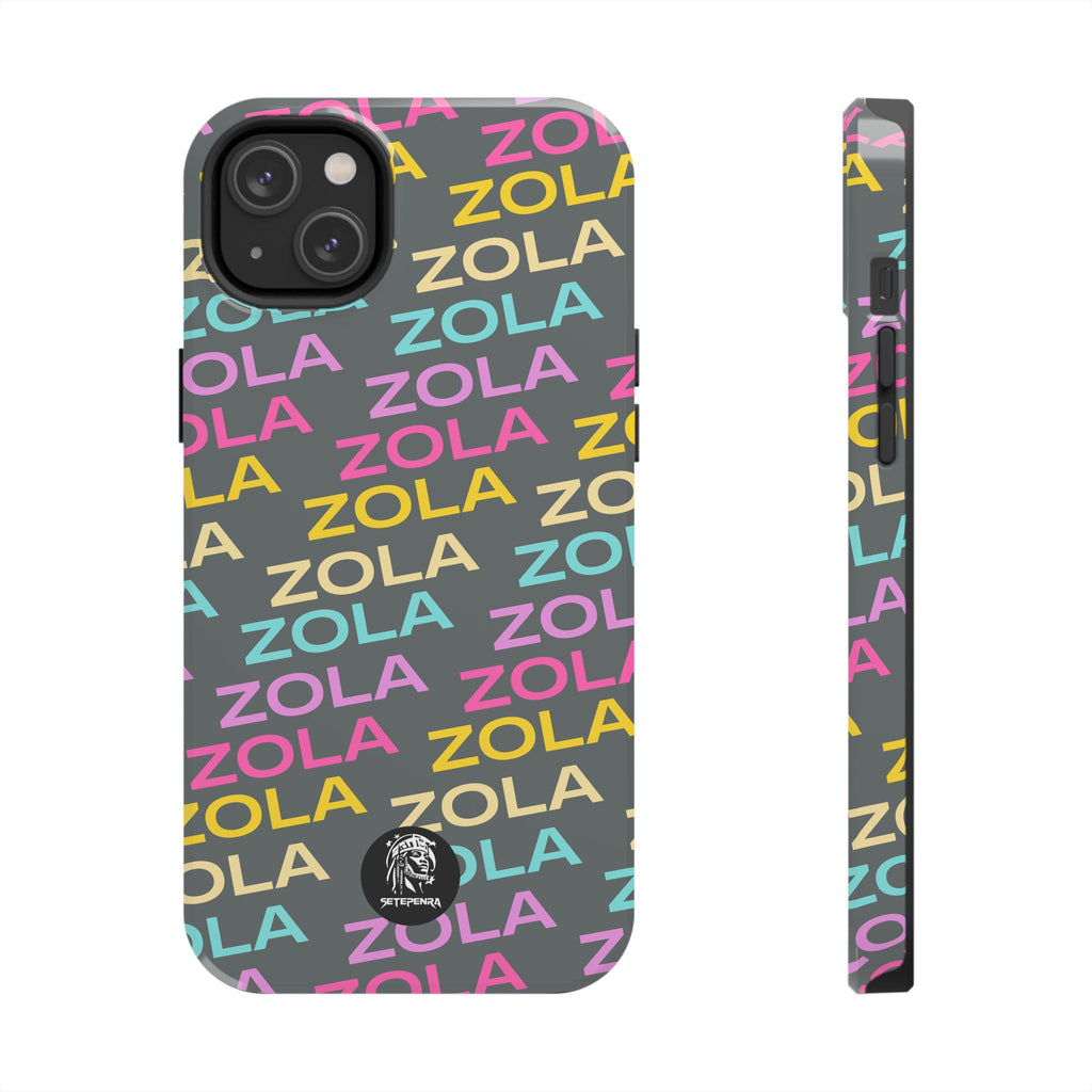 Zola Tough Phone Case (For iPhone, Galaxy & More) - Dark Grey