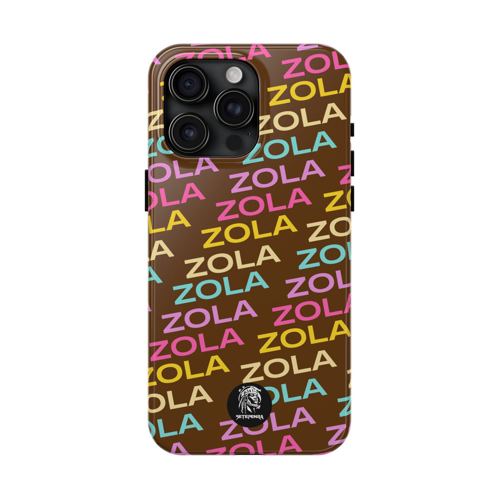 Zola Tough Phone Case (For iPhone, Galaxy & More) - Brown