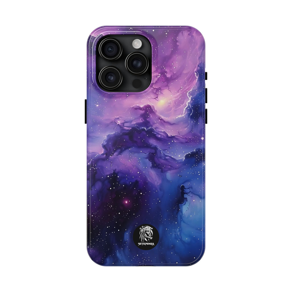 Purple Cosmos Tough Phone Case (For iPhone, Galaxy & More)