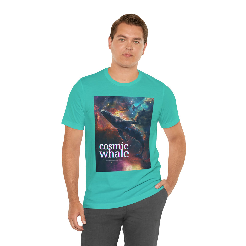 Cosmic Whale Unisex Jersey Short Sleeve Tee