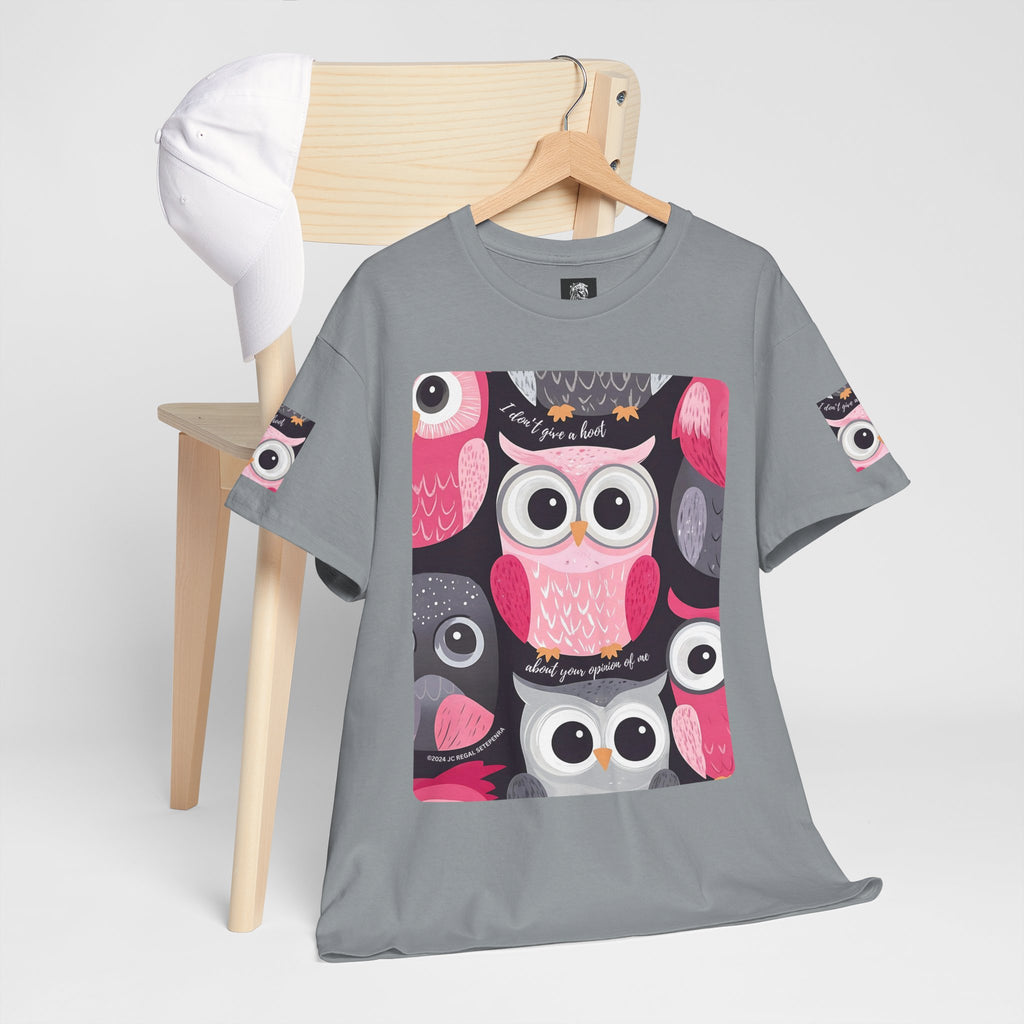 Don't Give A Hoot Unisex Heavy Cotton Tee