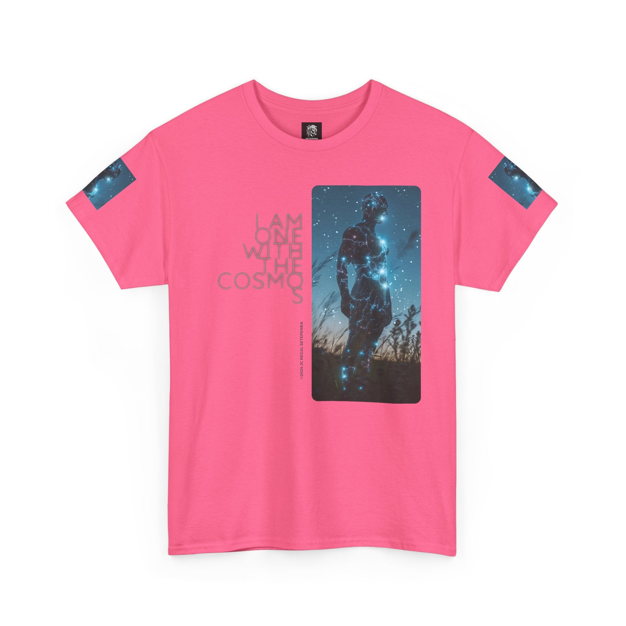 One With The Cosmos Unisex Heavy Cotton Tee