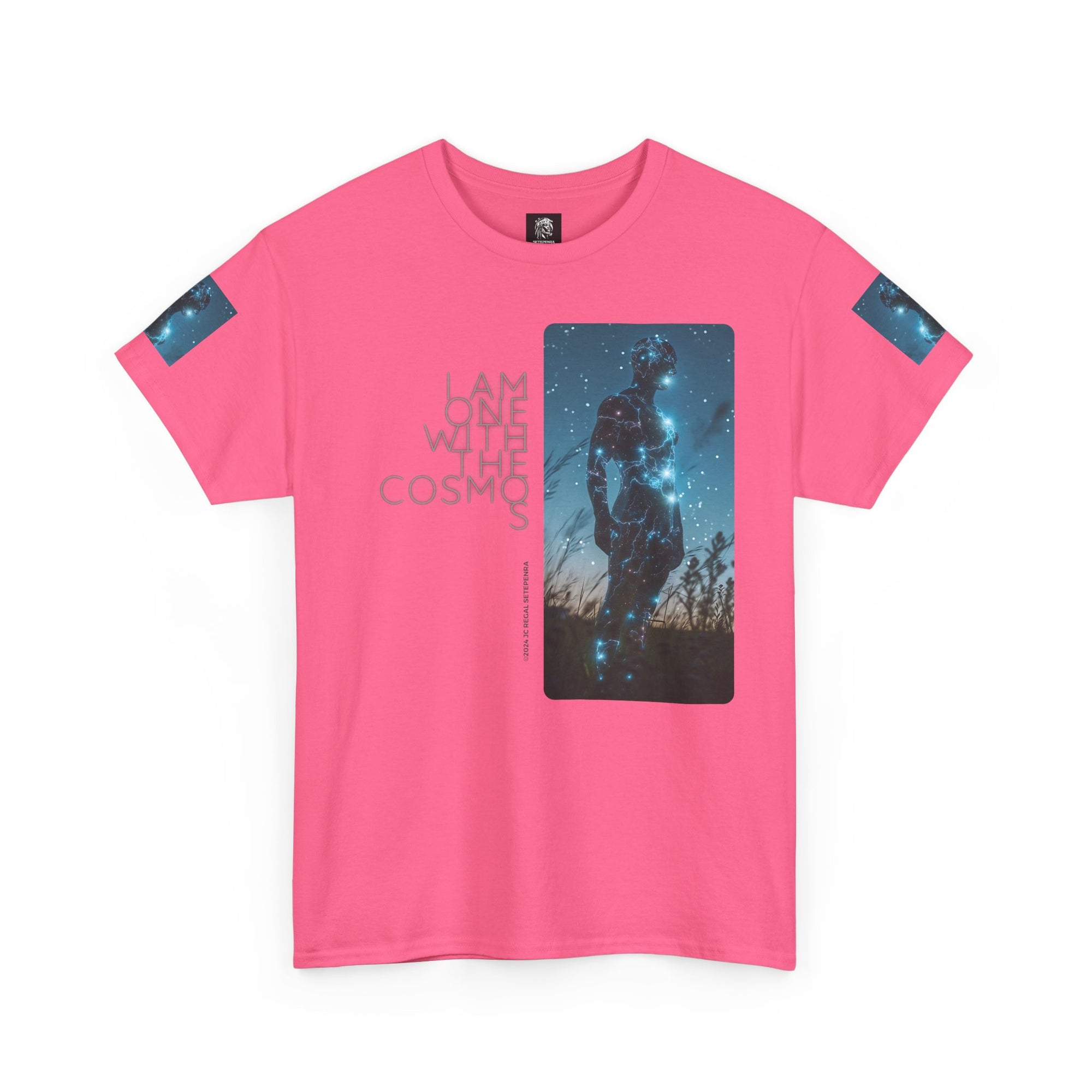 One With The Cosmos Unisex Heavy Cotton Tee