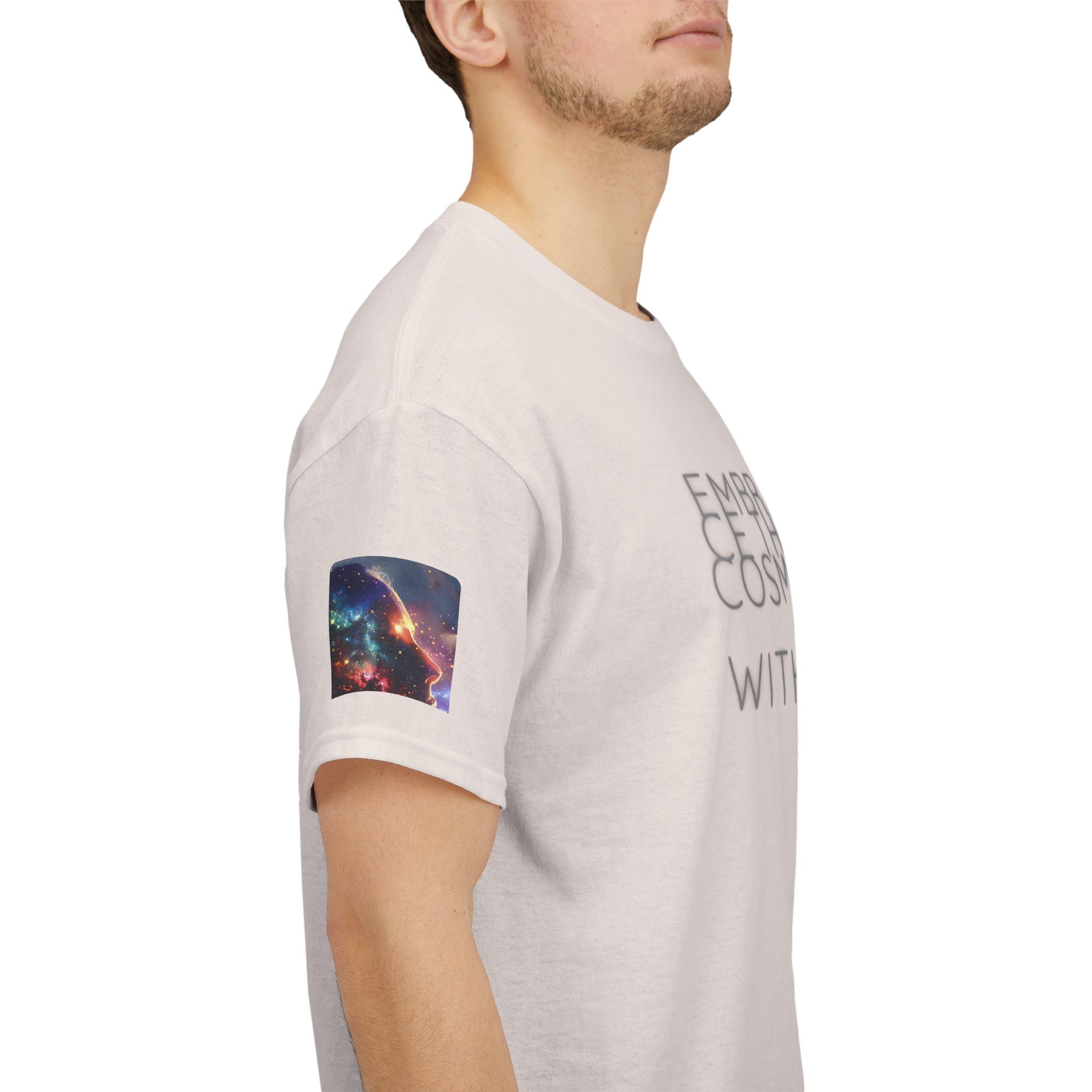 Embrace The Cosmos Within Unisex Heavy Cotton Tee