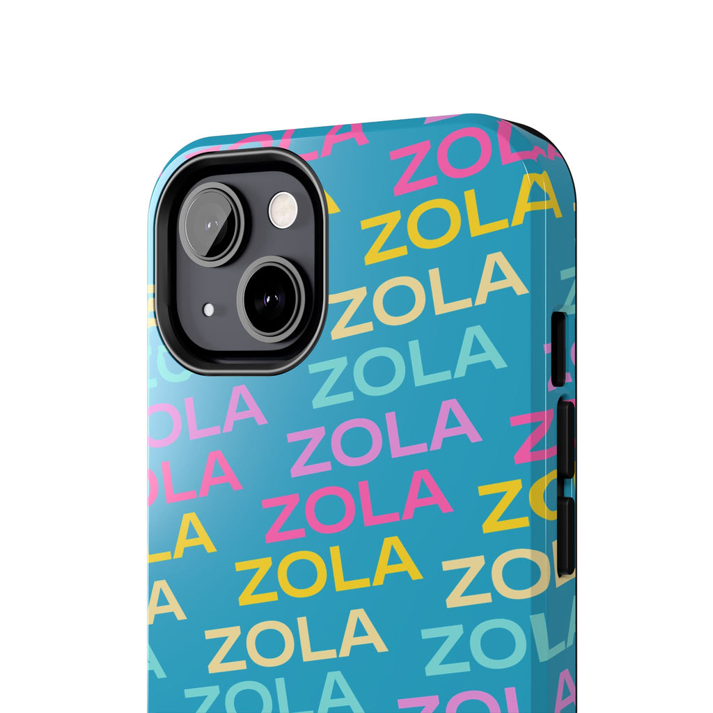 Zola Tough Phone Case (For iPhone, Galaxy & More) - Turquoise