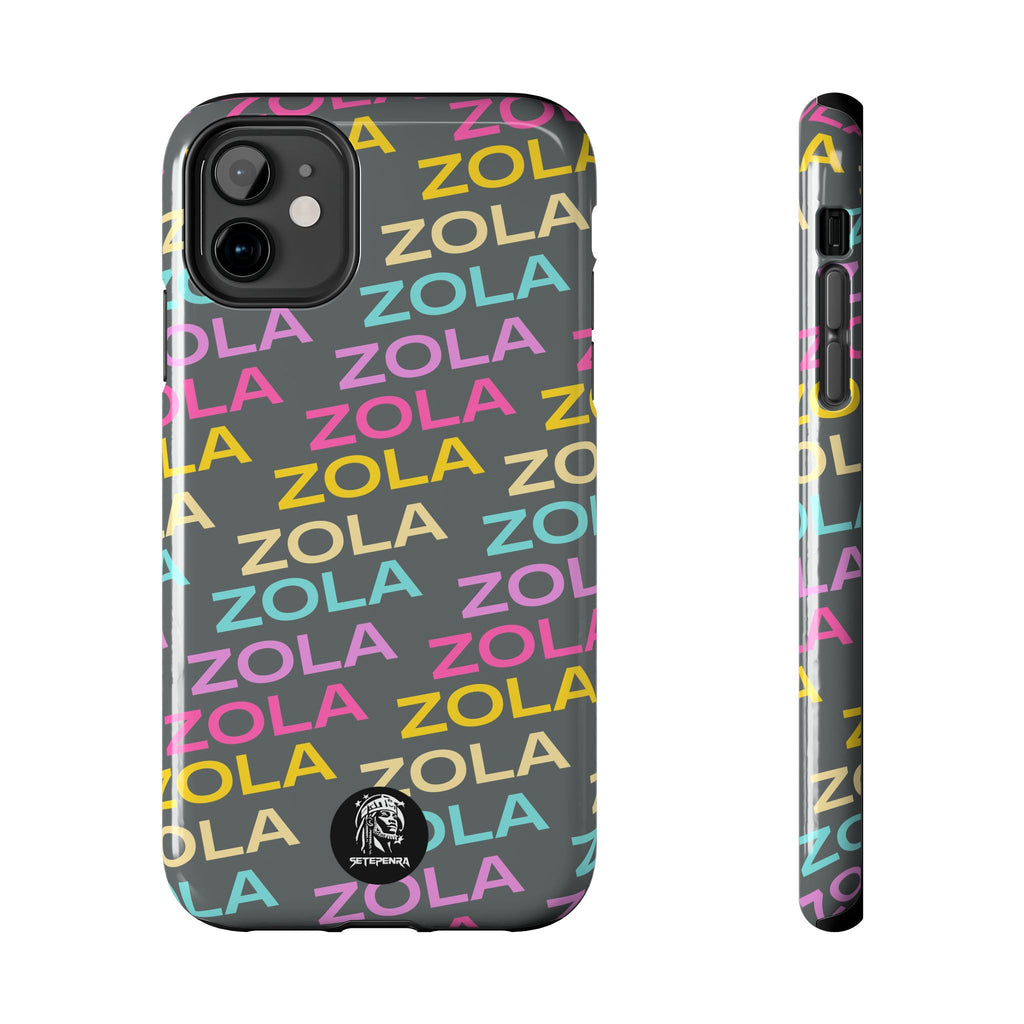 Zola Tough Phone Case (For iPhone, Galaxy & More) - Dark Grey SETEPENRA Phone Case.
