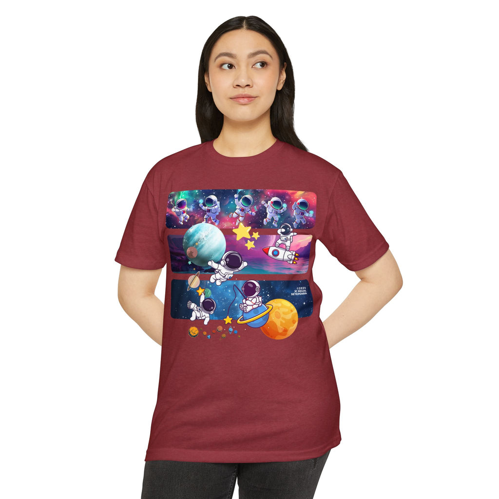 Astro Cosmo (V2.0) Unisex CVC Jersey T-Shirt