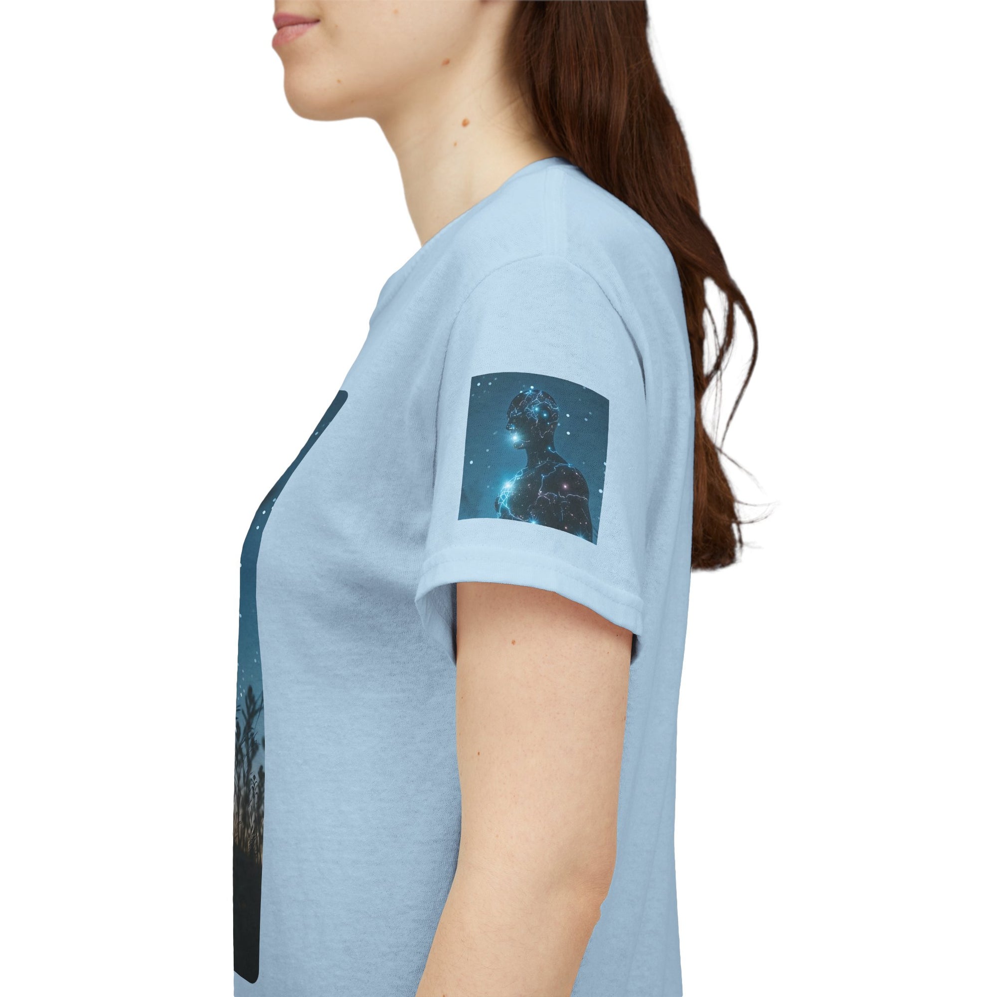 One With The Cosmos Unisex Heavy Cotton Tee