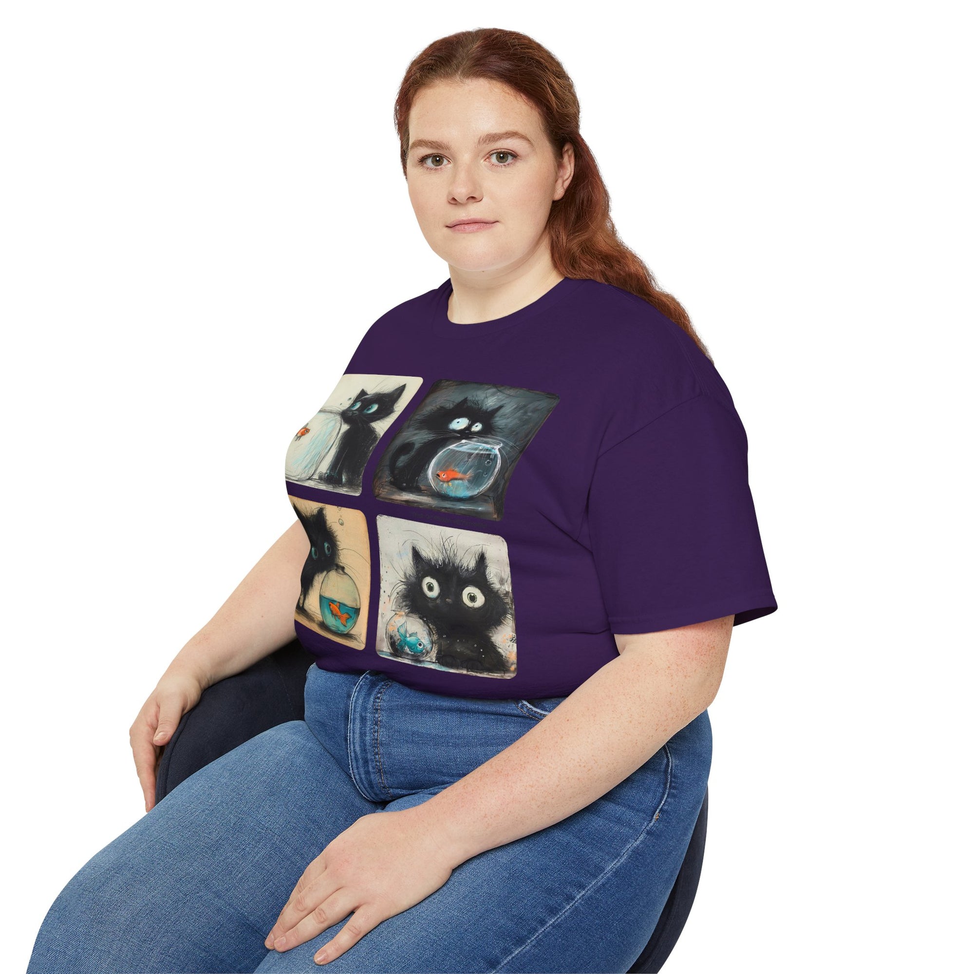 Fishy Kitty Unisex Ultra Cotton Tee