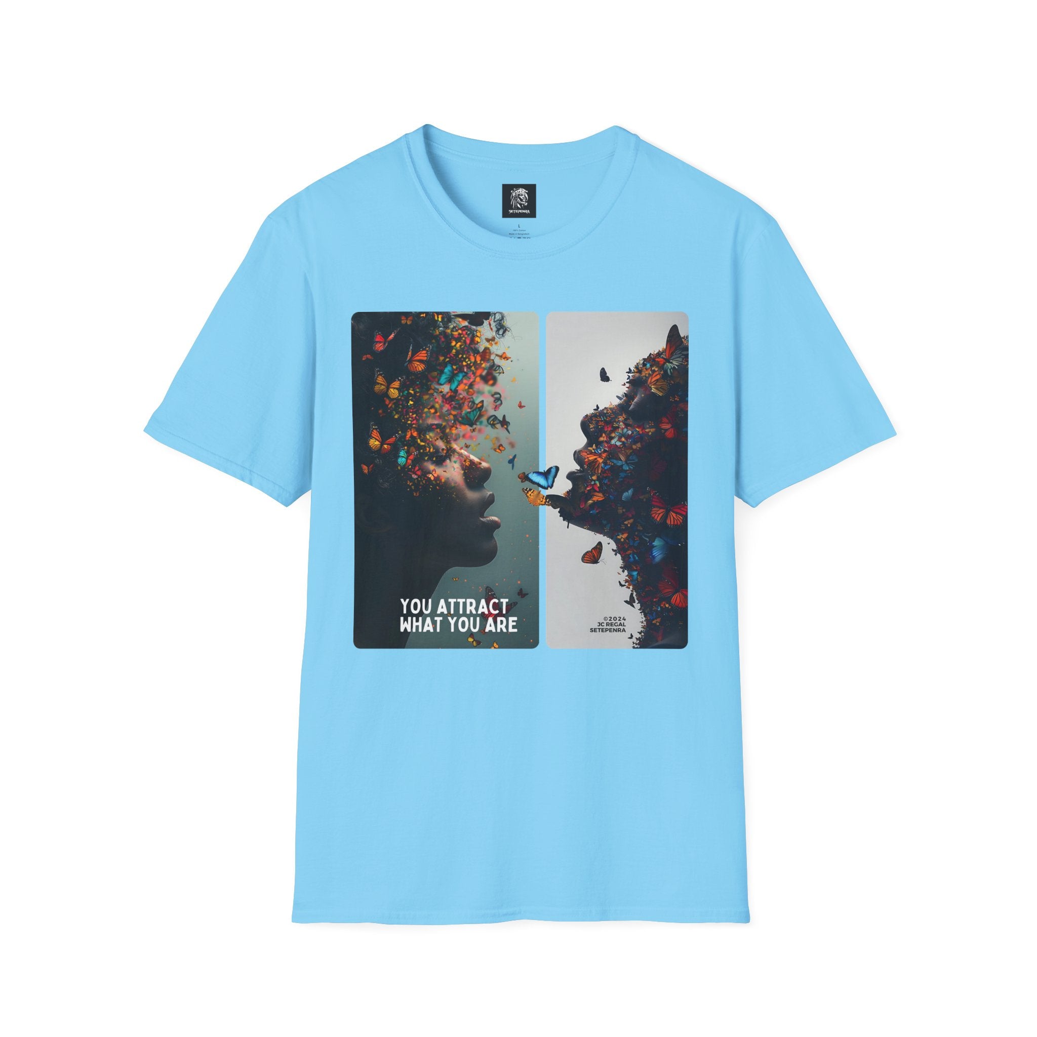 You Attract What You Are (2nd Edition) Unisex Softstyle T-Shirt SETEPENRA T-Shirt.