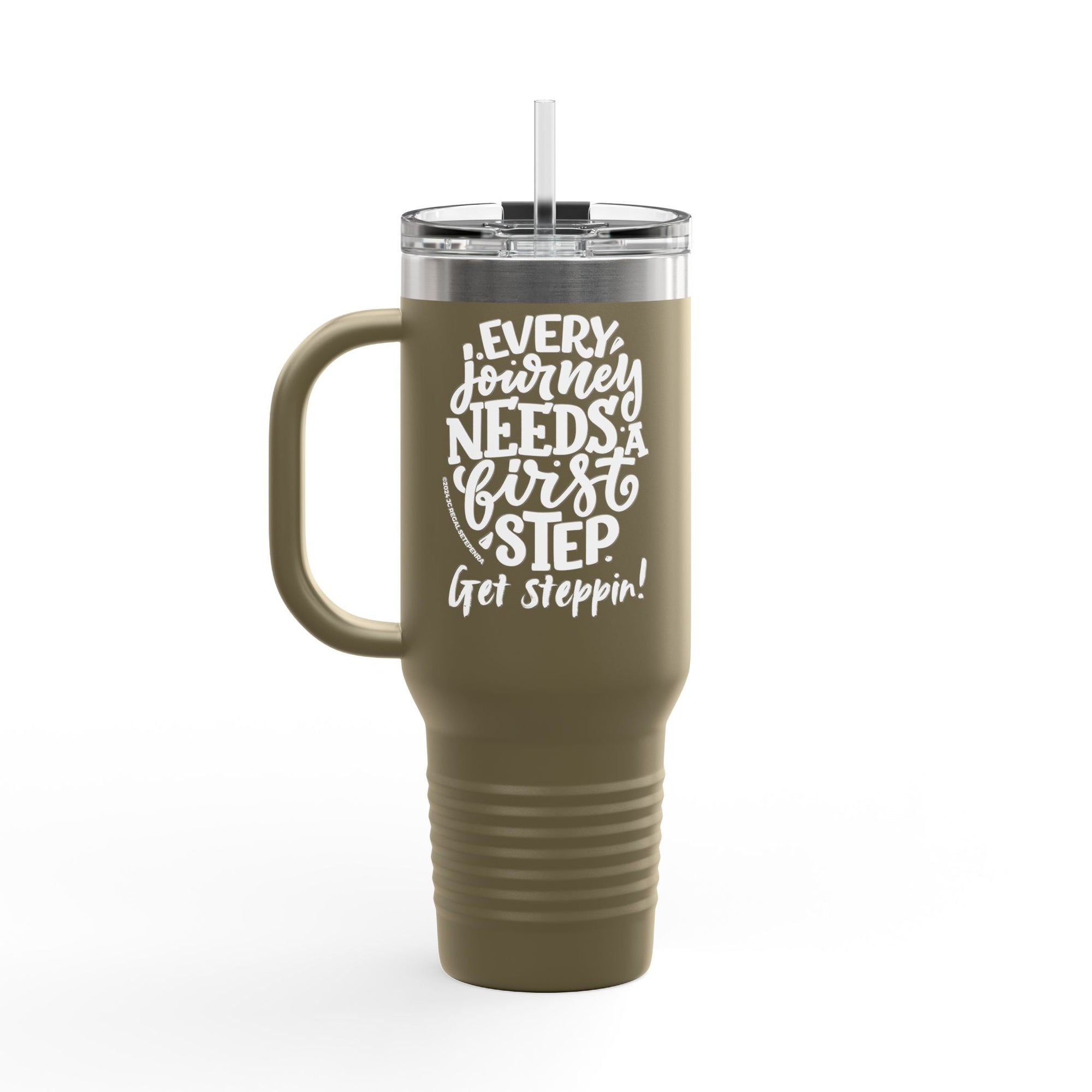 Get Steppin! Insulated Travel Mug, 40oz