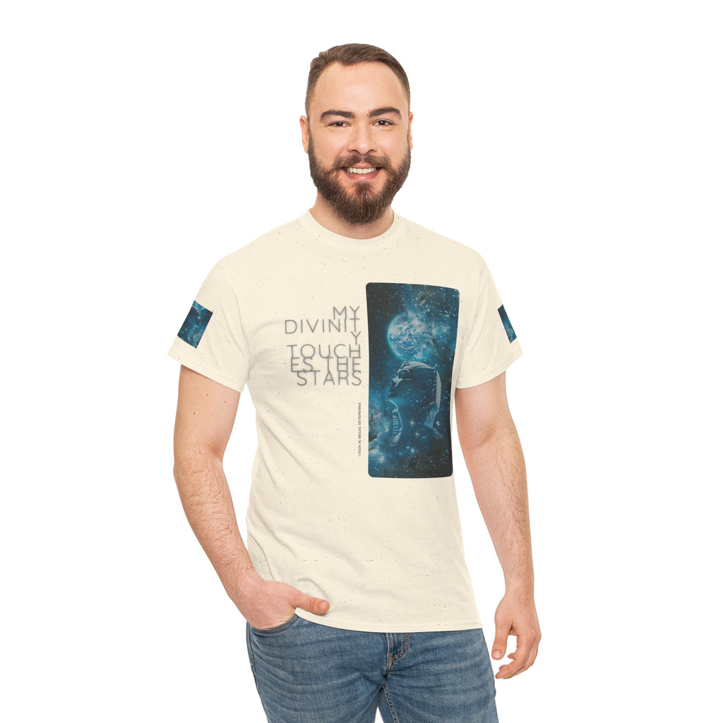 My Divinity Touches The Stars Unisex Heavy Cotton Tee