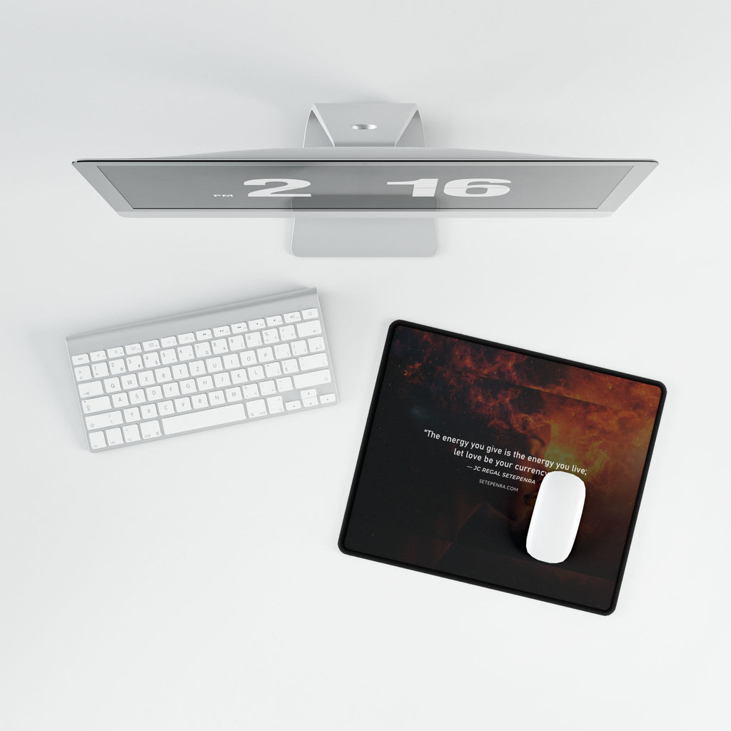 SETEPENRA Original Quotes Desk Mats - Energy Currency SETEPENRA Home Decor.