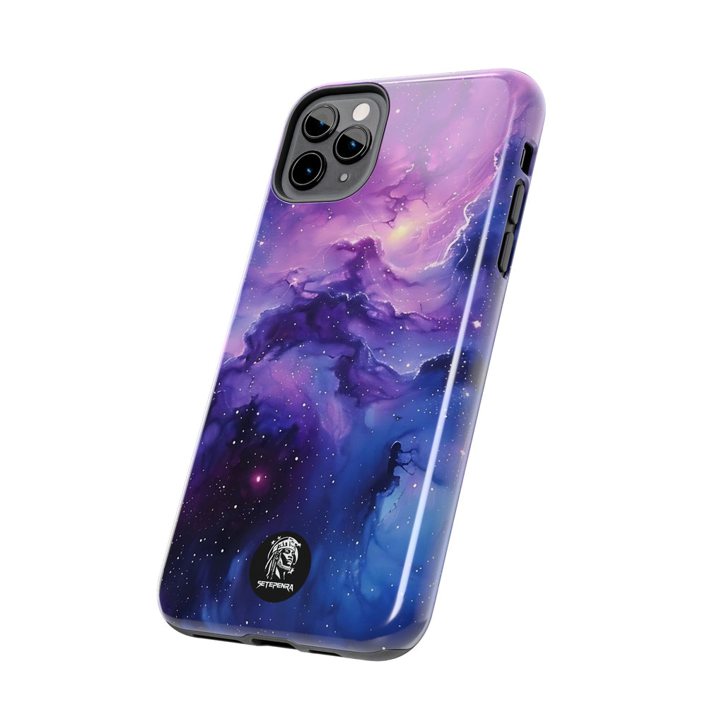 Purple Cosmos Tough Phone Case (For iPhone, Galaxy & More)