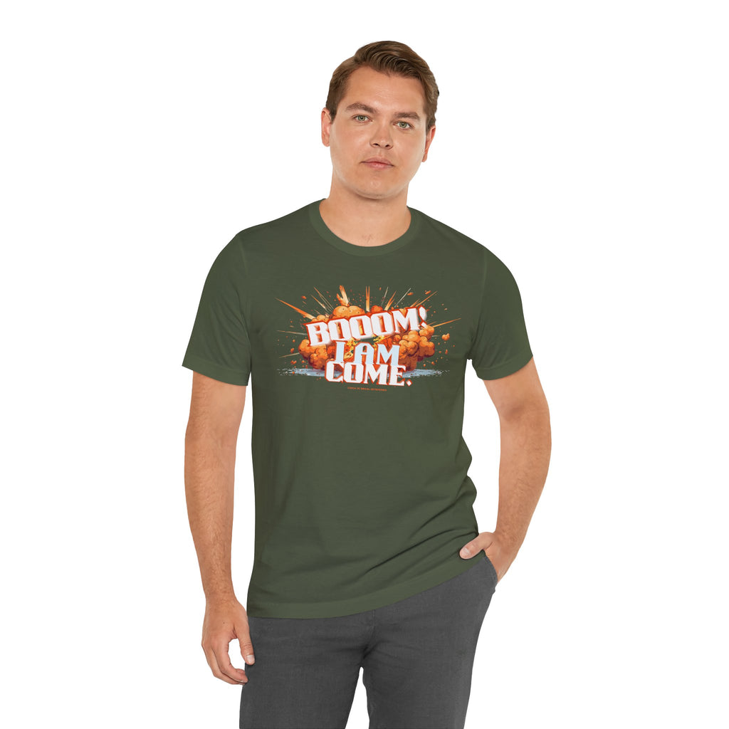 BOOOM! I AM COME Unisex Jersey Short Sleeve Tee