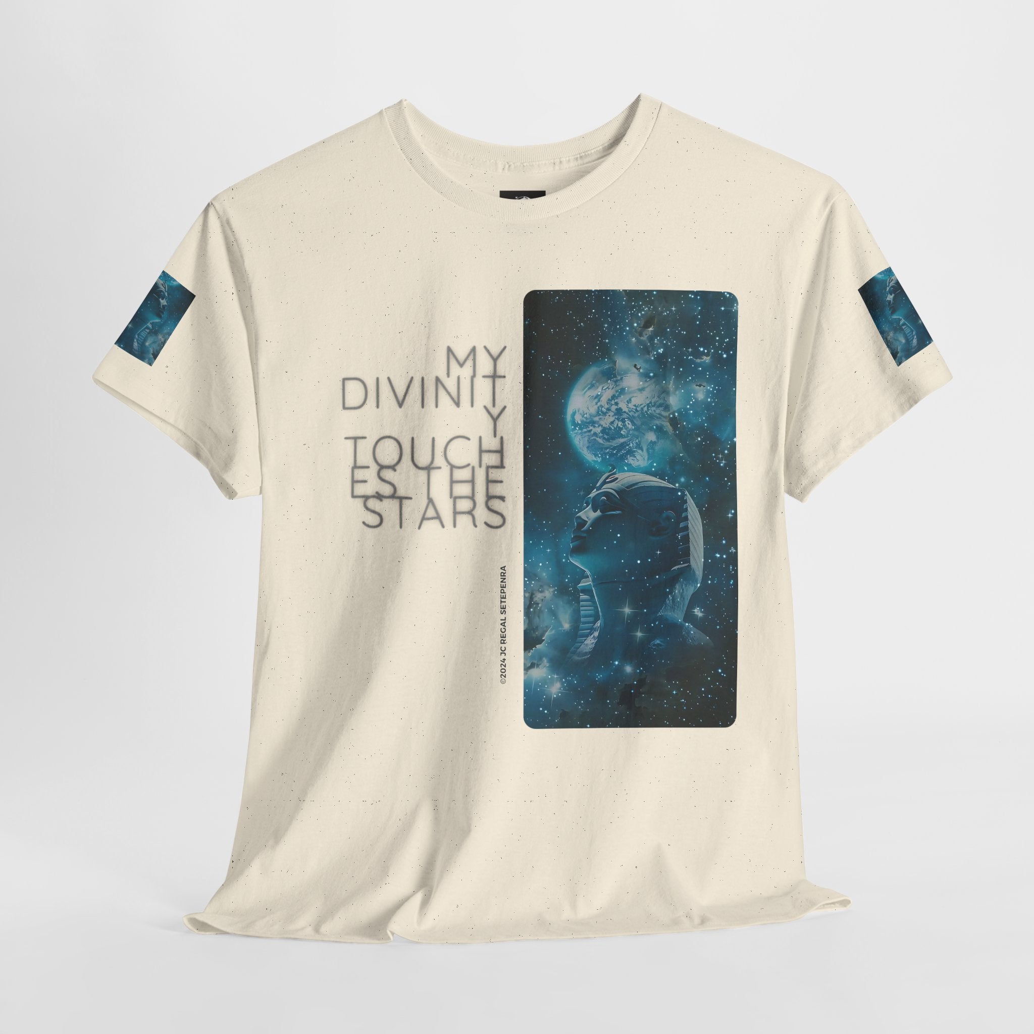 My Divinity Touches The Stars Unisex Heavy Cotton Tee