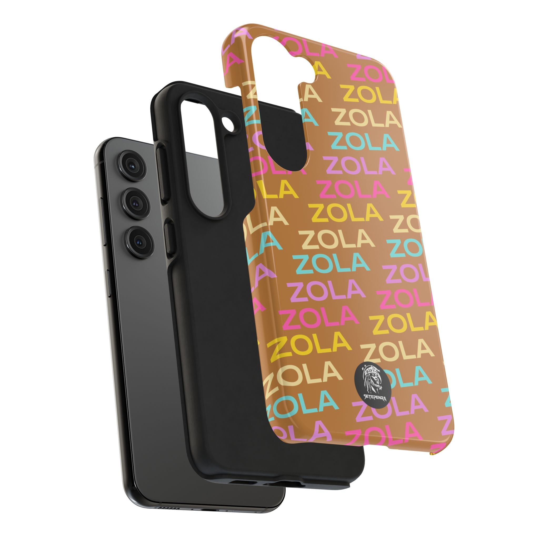 Zola Tough Phone Case (For iPhone, Galaxy & More) - Light Brown