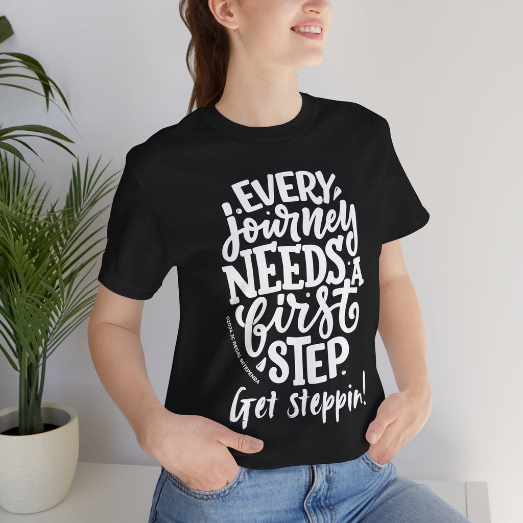 Get Steppin! Jersey Short Sleeve Tee