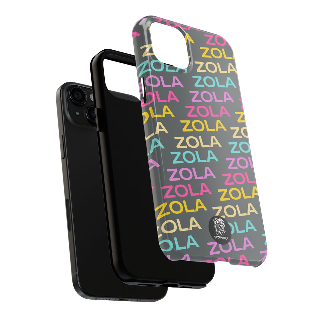 Zola Tough Phone Case (For iPhone, Galaxy & More) - Dark Grey