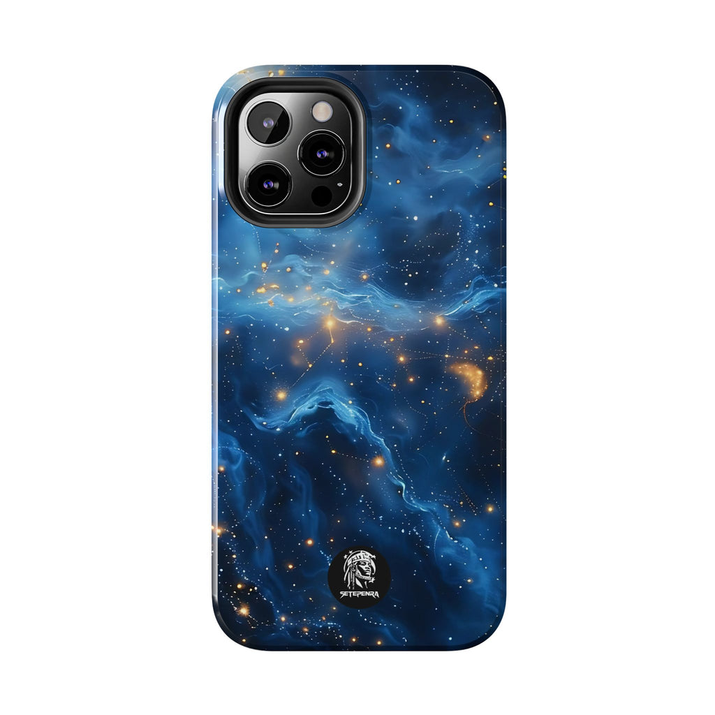 Blue Cosmos Tough Phone Case (For iPhone, Galaxy & More)