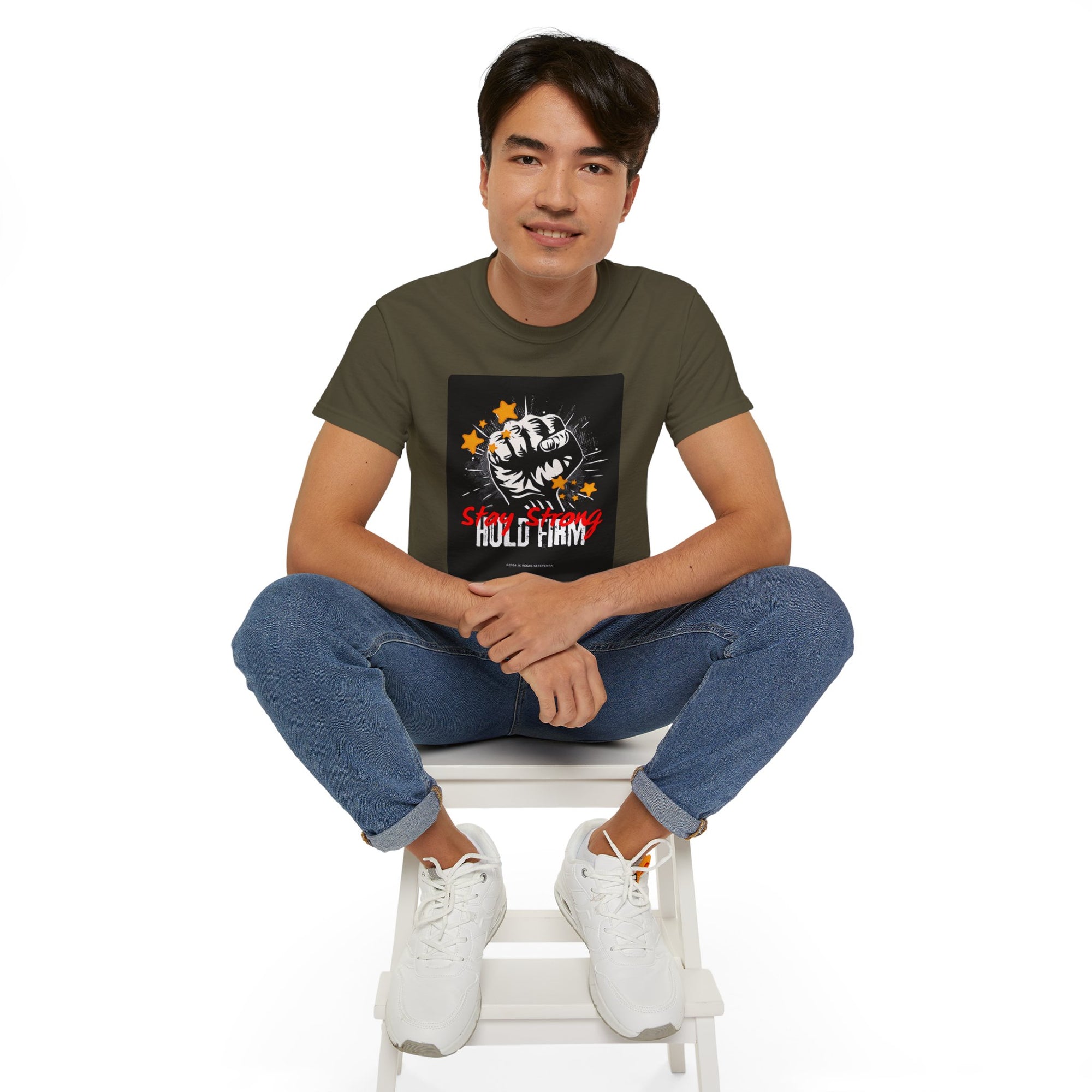 Stay Strong Hold Firm Unisex Ultra Cotton Tee