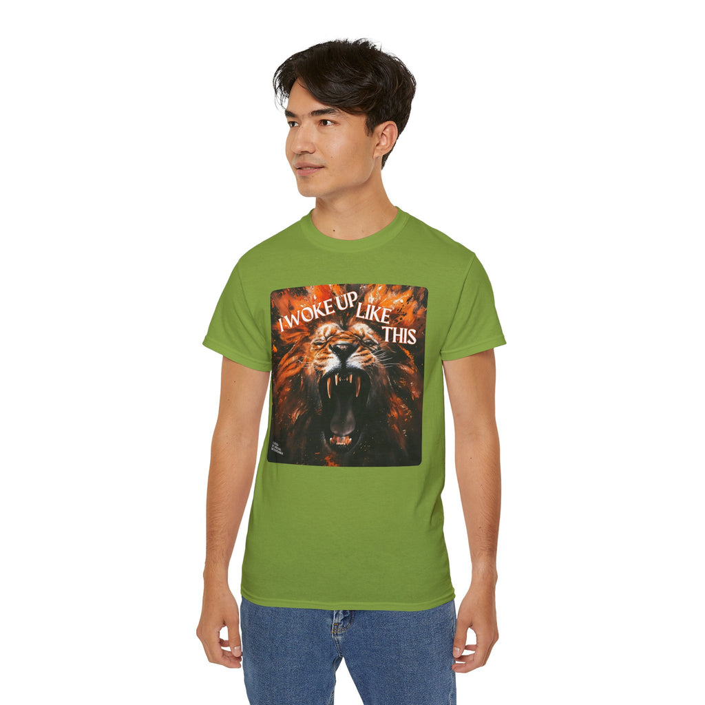 I Woke Up Like This (Roaring Edition 2) Unisex Ultra Cotton Tee