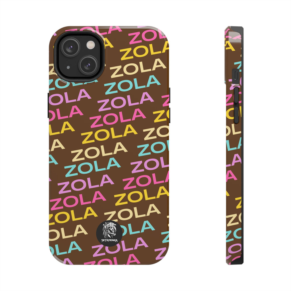 Zola Tough Phone Case (For iPhone, Galaxy & More) - Brown