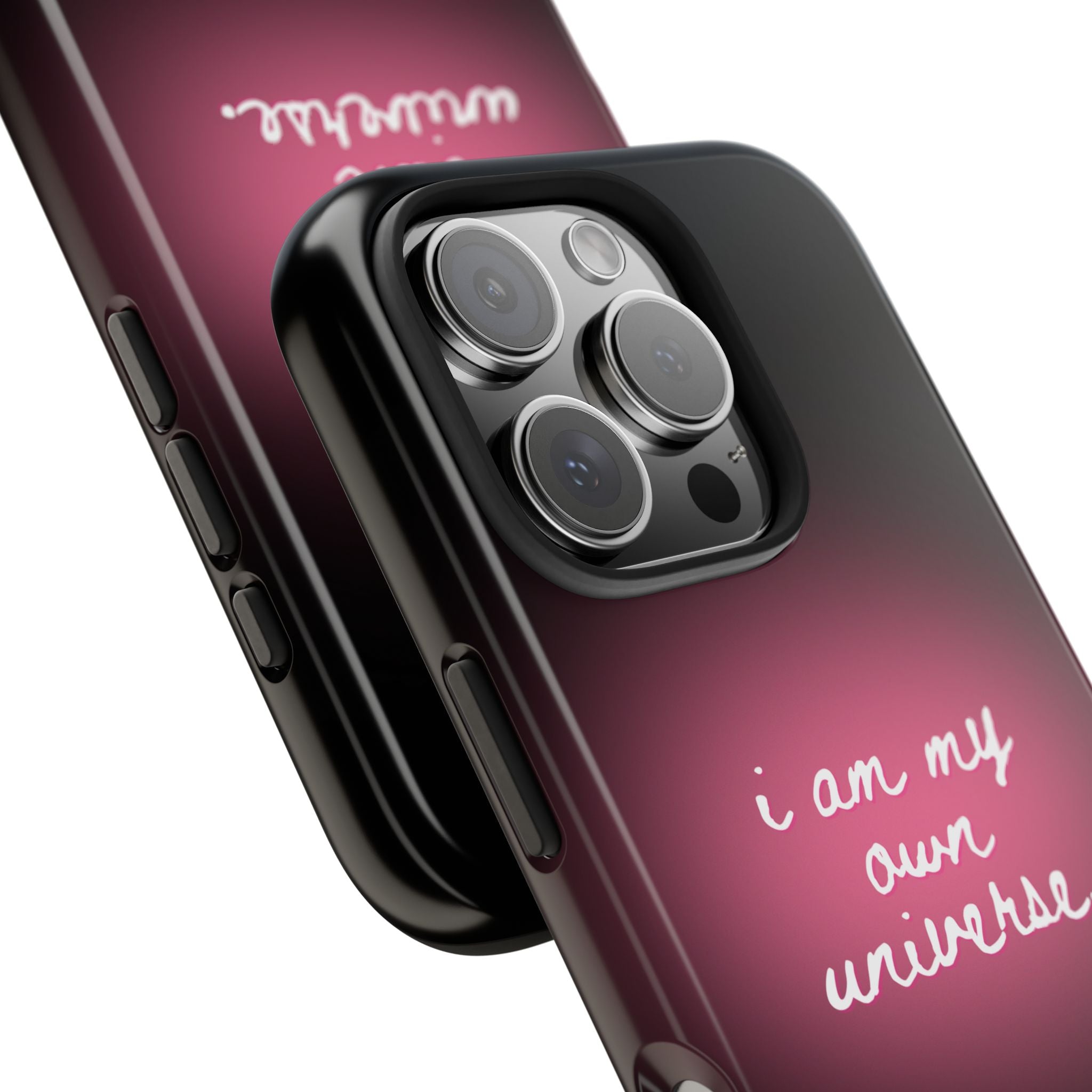 I Am My Own Universe Tough Phone Case (For iPhone, Galaxy & More) - Black