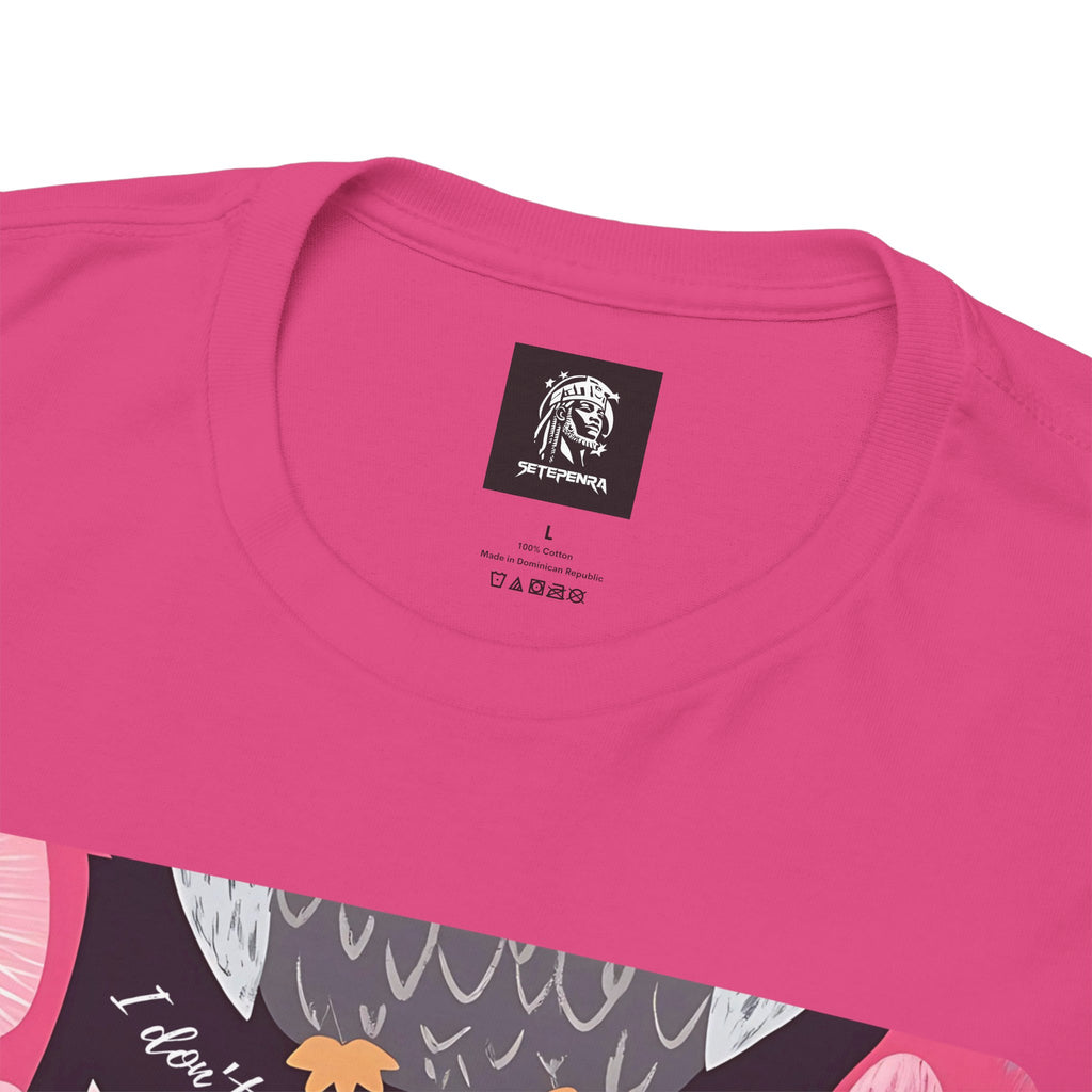 Don't Give A Hoot Unisex Heavy Cotton Tee