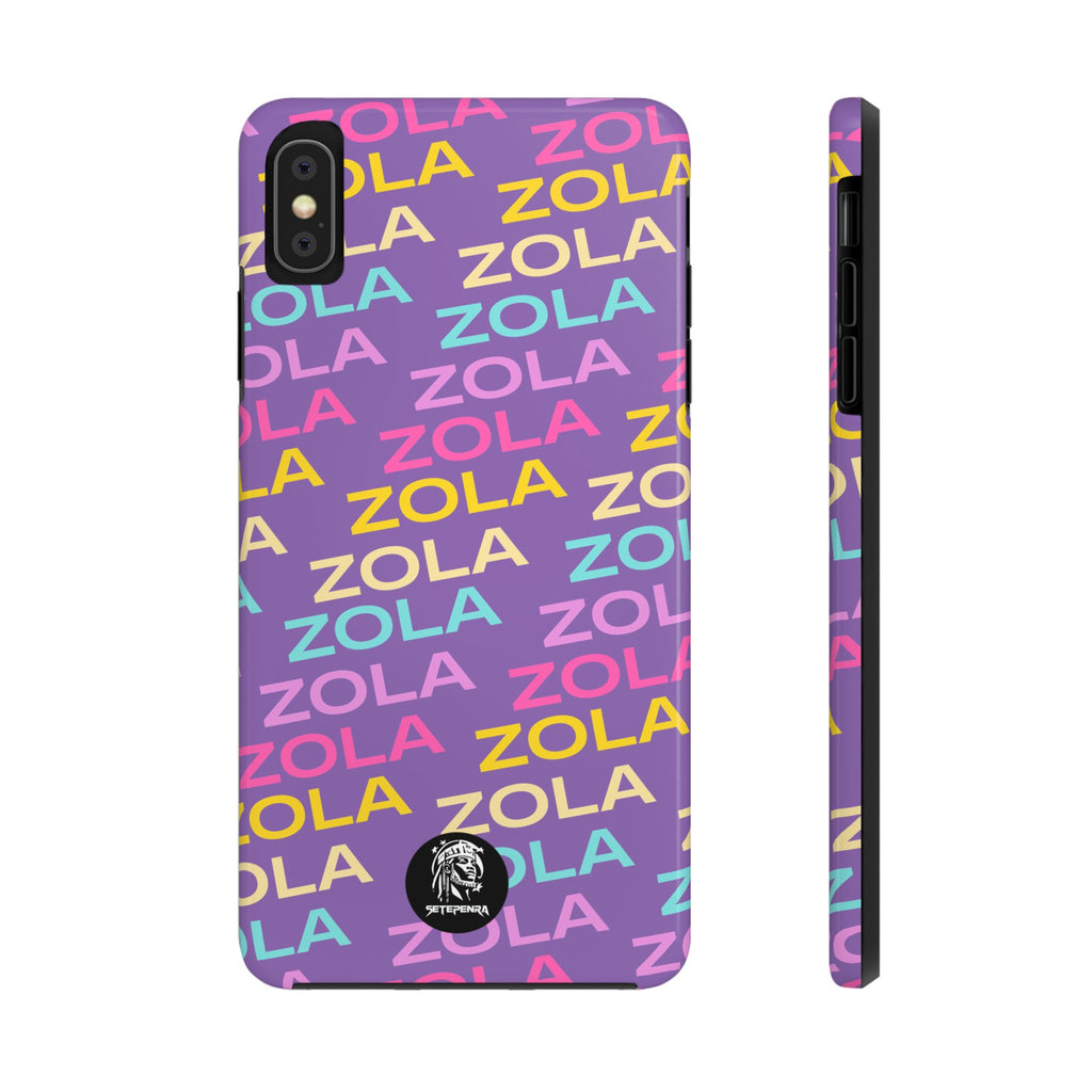 Zola Tough Phone Case (For iPhone, Galaxy & More) - Light Purple SETEPENRA Phone Case.