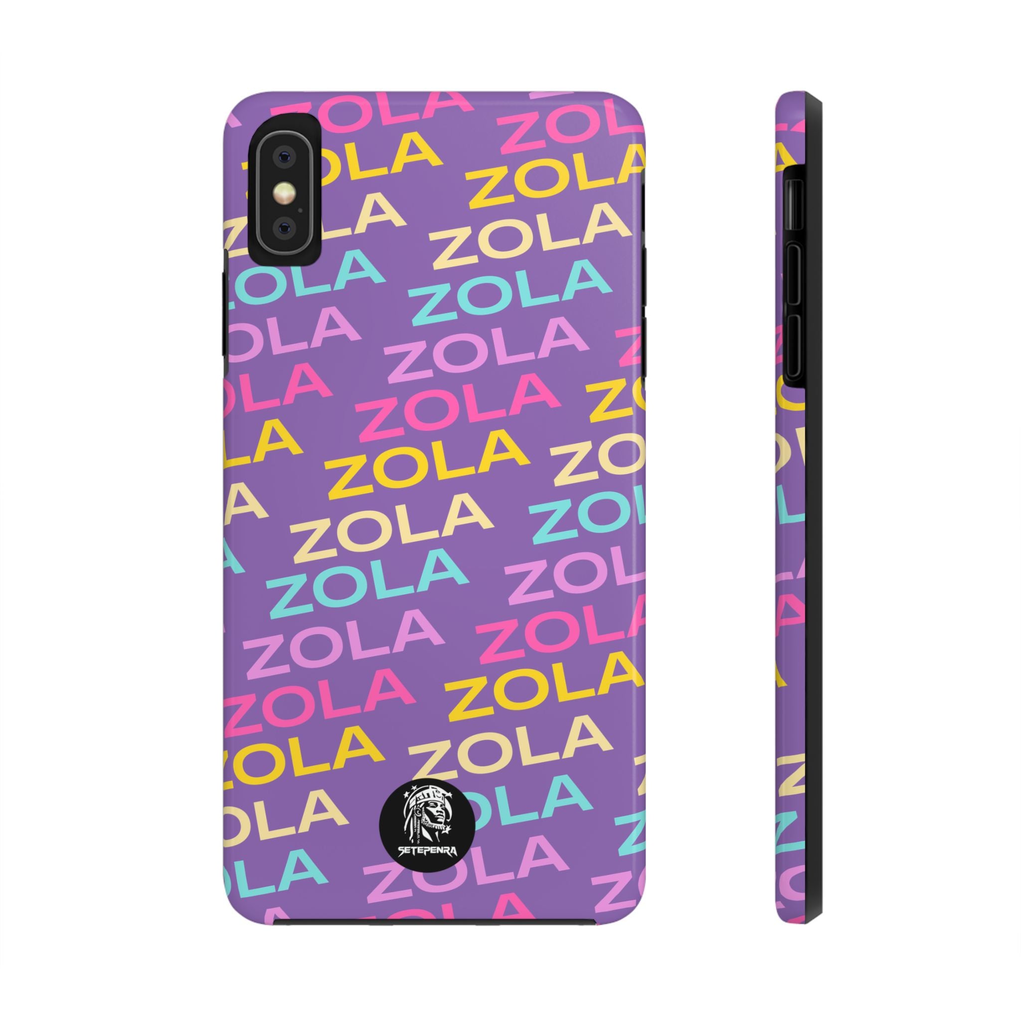 Zola Tough Phone Case (For iPhone, Galaxy & More) - Light Purple SETEPENRA Phone Case.