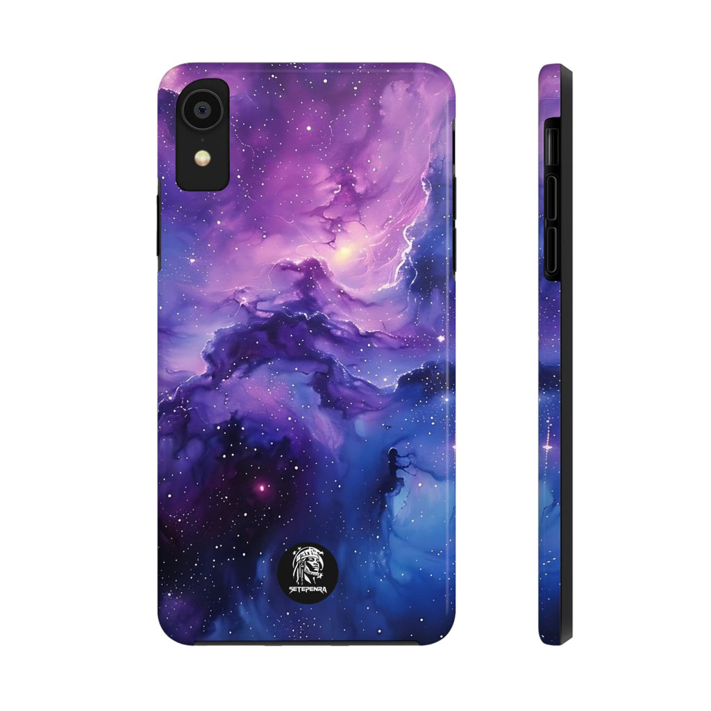 Purple Cosmos Tough Phone Case (For iPhone, Galaxy & More) SETEPENRA Phone Case.