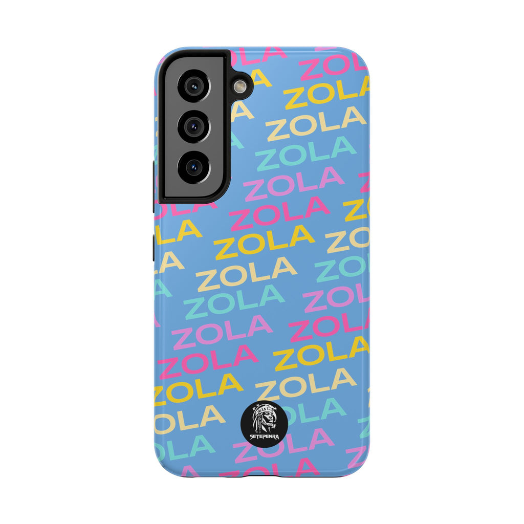 Zola Tough Phone Case (For iPhone, Galaxy & More) - Light Blue