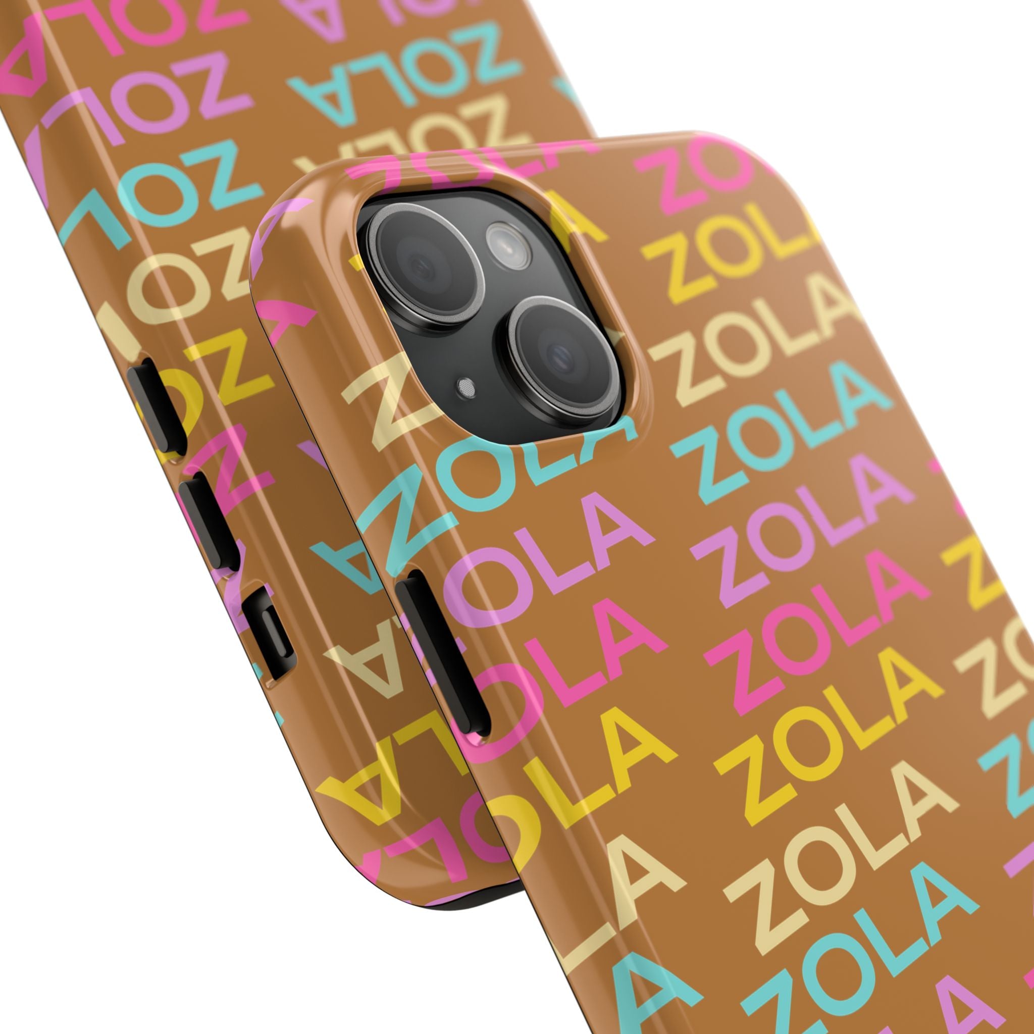 Zola Tough Phone Case (For iPhone, Galaxy & More) - Light Brown