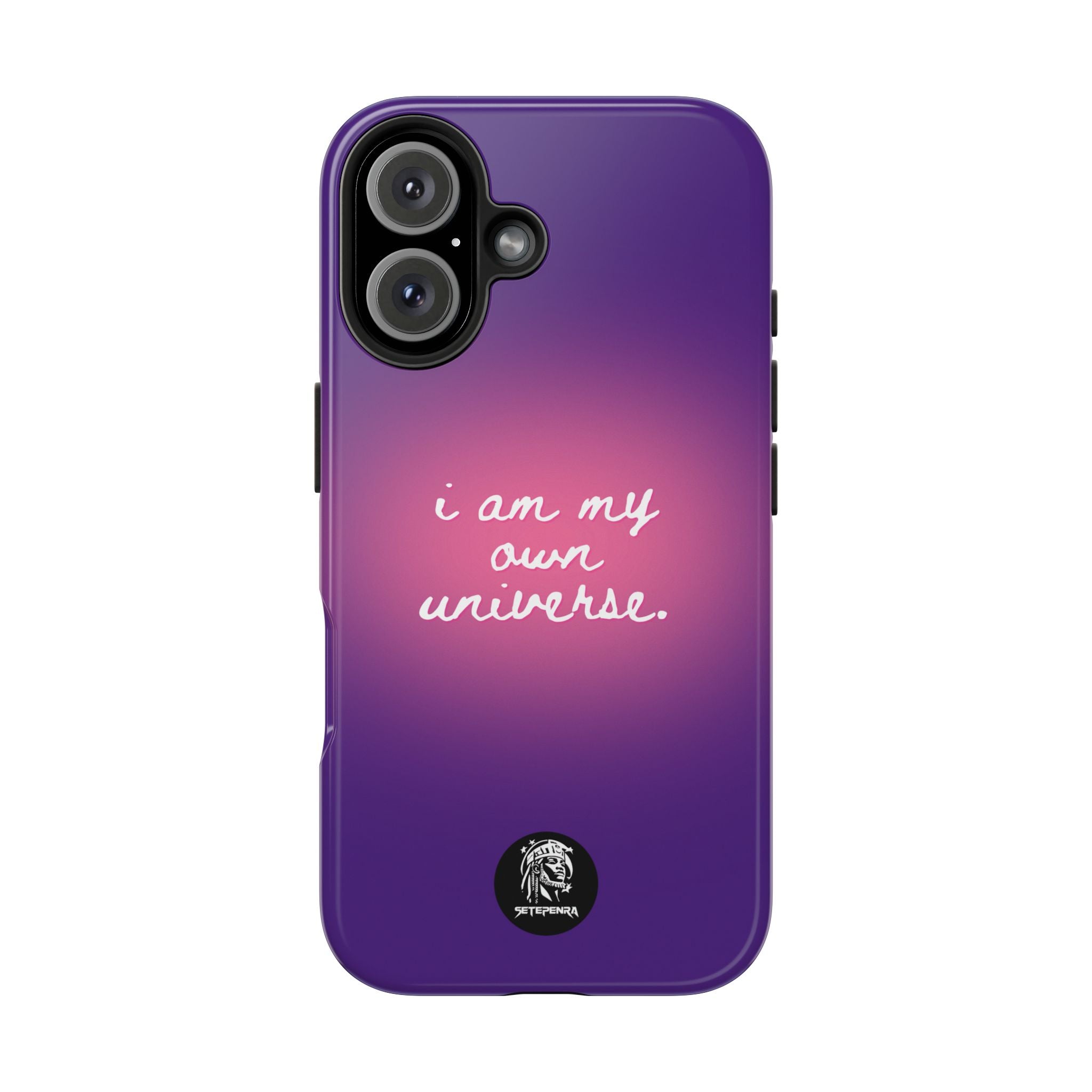 I Am My Own Universe Tough Phone Case (For iPhone, Galaxy & More) - Purple