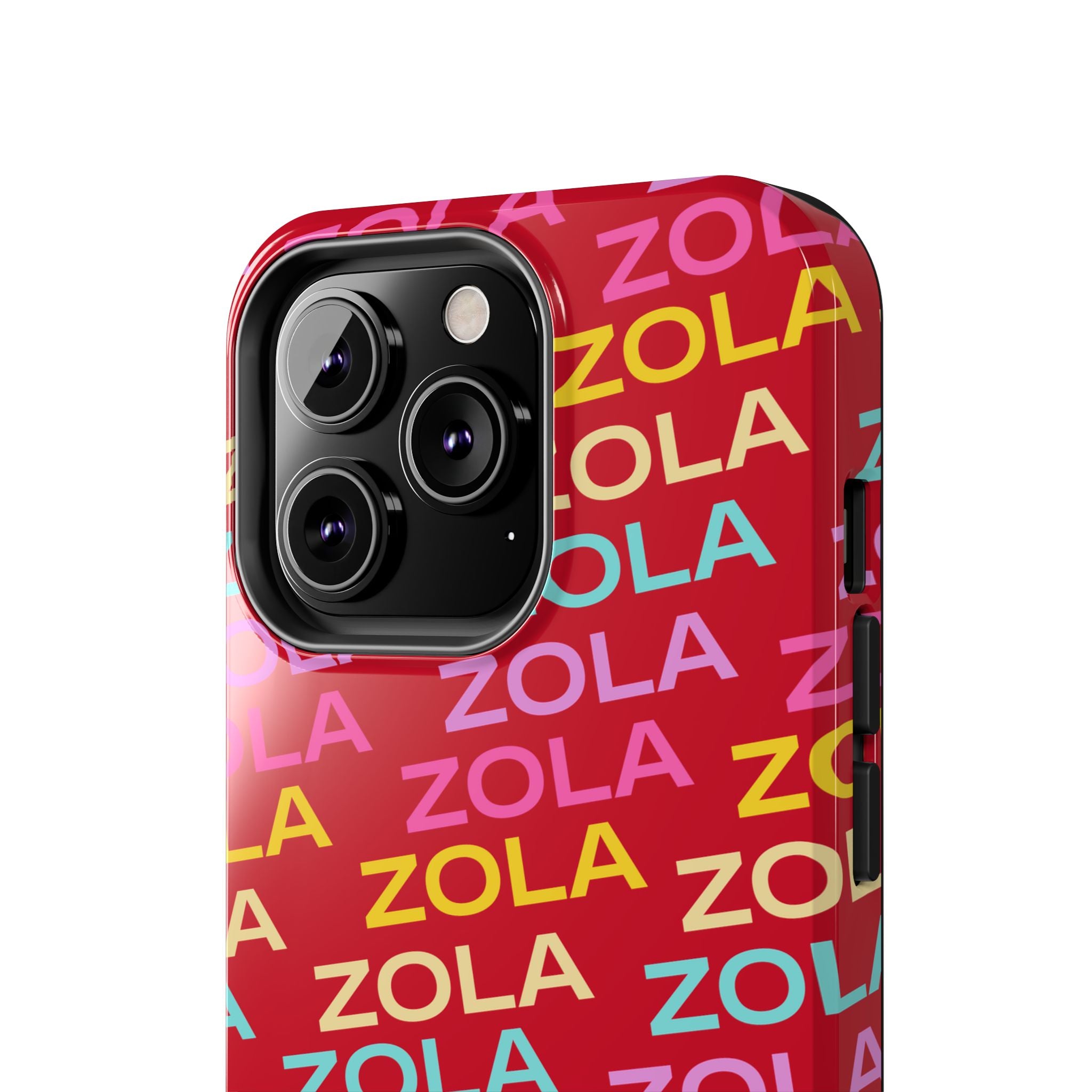 Zola Tough Phone Case (For iPhone, Galaxy & More) - Dark Red