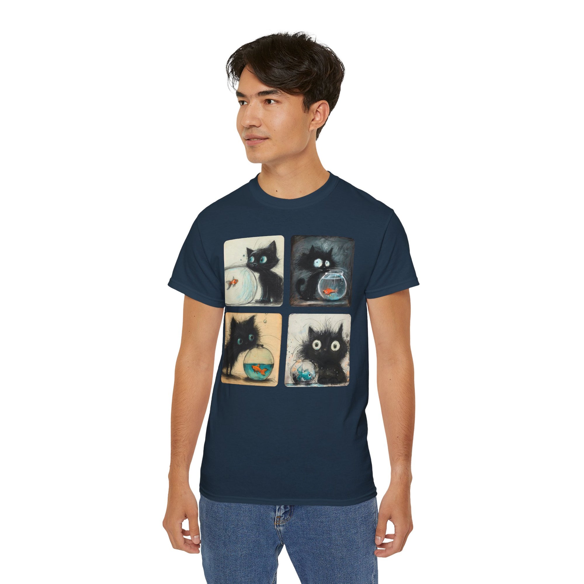 Fishy Kitty Unisex Ultra Cotton Tee