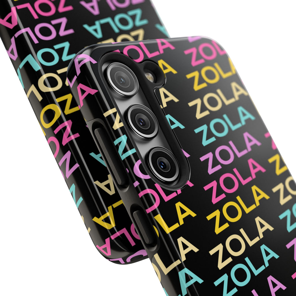 Zola Tough Phone Case (For iPhone, Galaxy & More) - Black